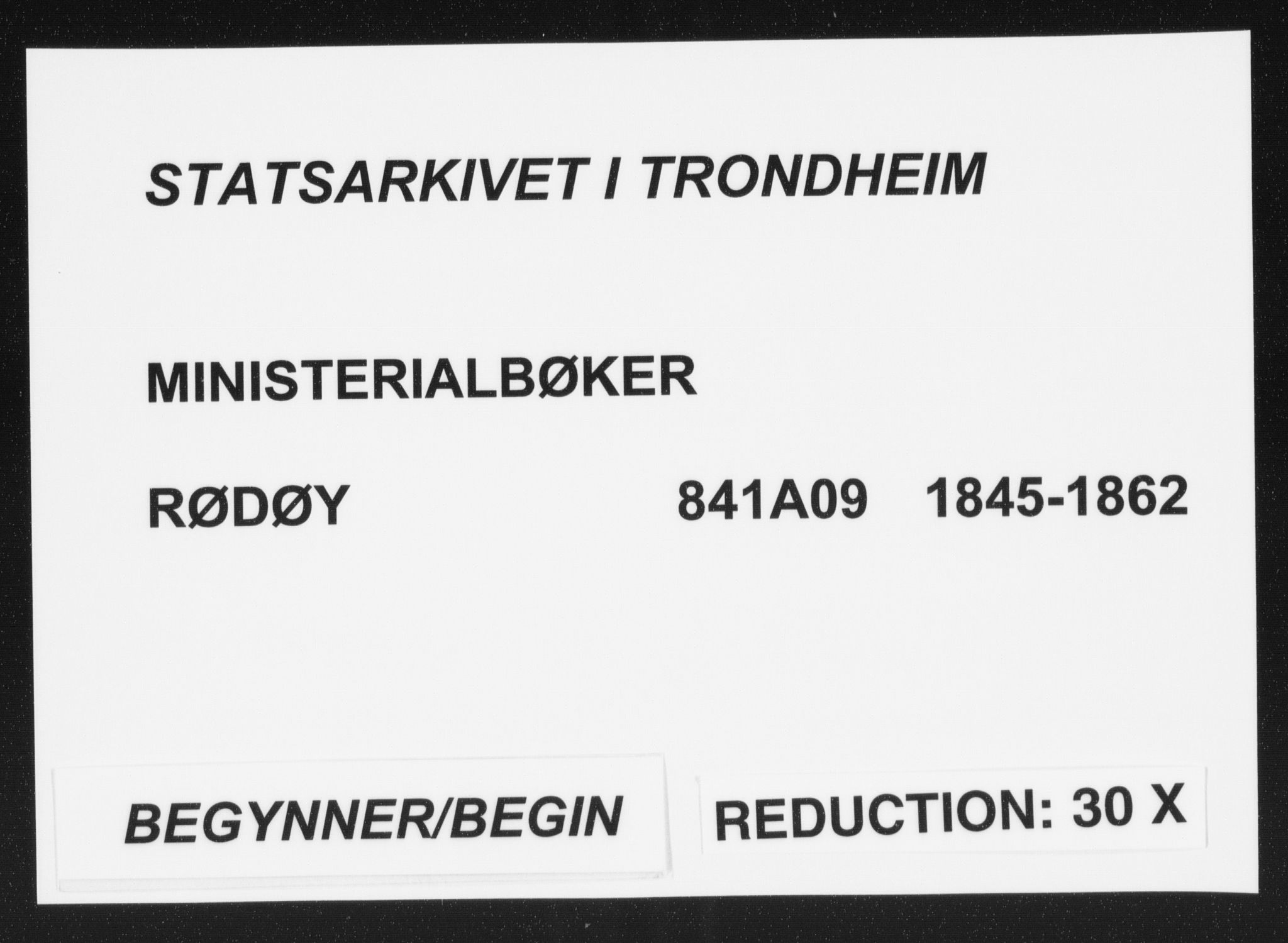 Ministerialprotokoller, klokkerbøker og fødselsregistre - Nordland, AV/SAT-A-1459/841/L0604: Ministerialbok nr. 841A09 /1, 1845-1862