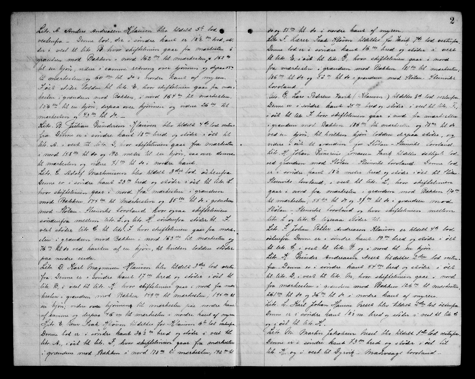Fosen sorenskriveri, AV/SAT-A-1107/1/2/2C/L0039: Pantebok nr. 30, 1905-1906, s. 2