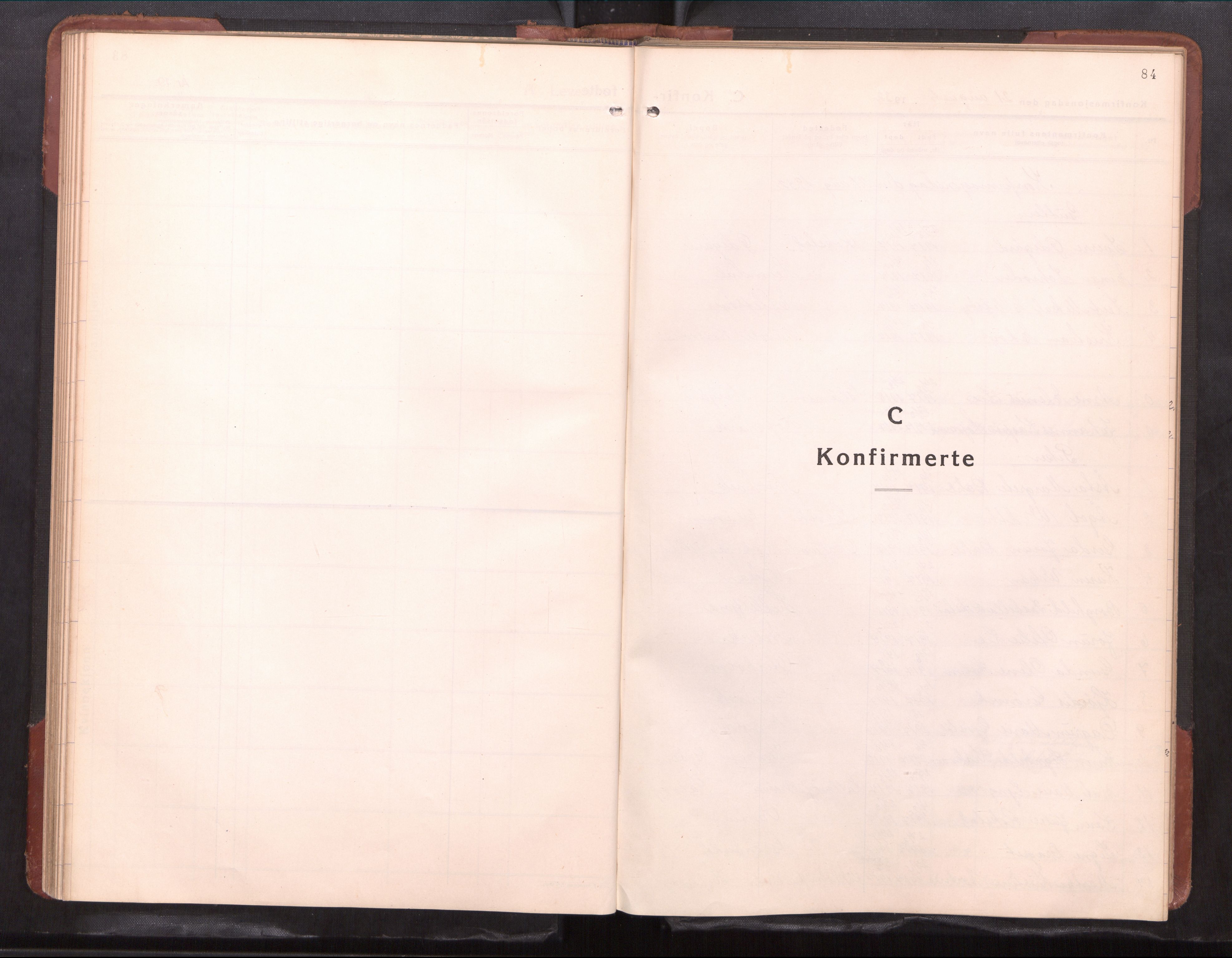 Ministerialprotokoller, klokkerbøker og fødselsregistre - Møre og Romsdal, AV/SAT-A-1454/581/L0944: Klokkerbok nr. 581---, 1932-1961, s. 84