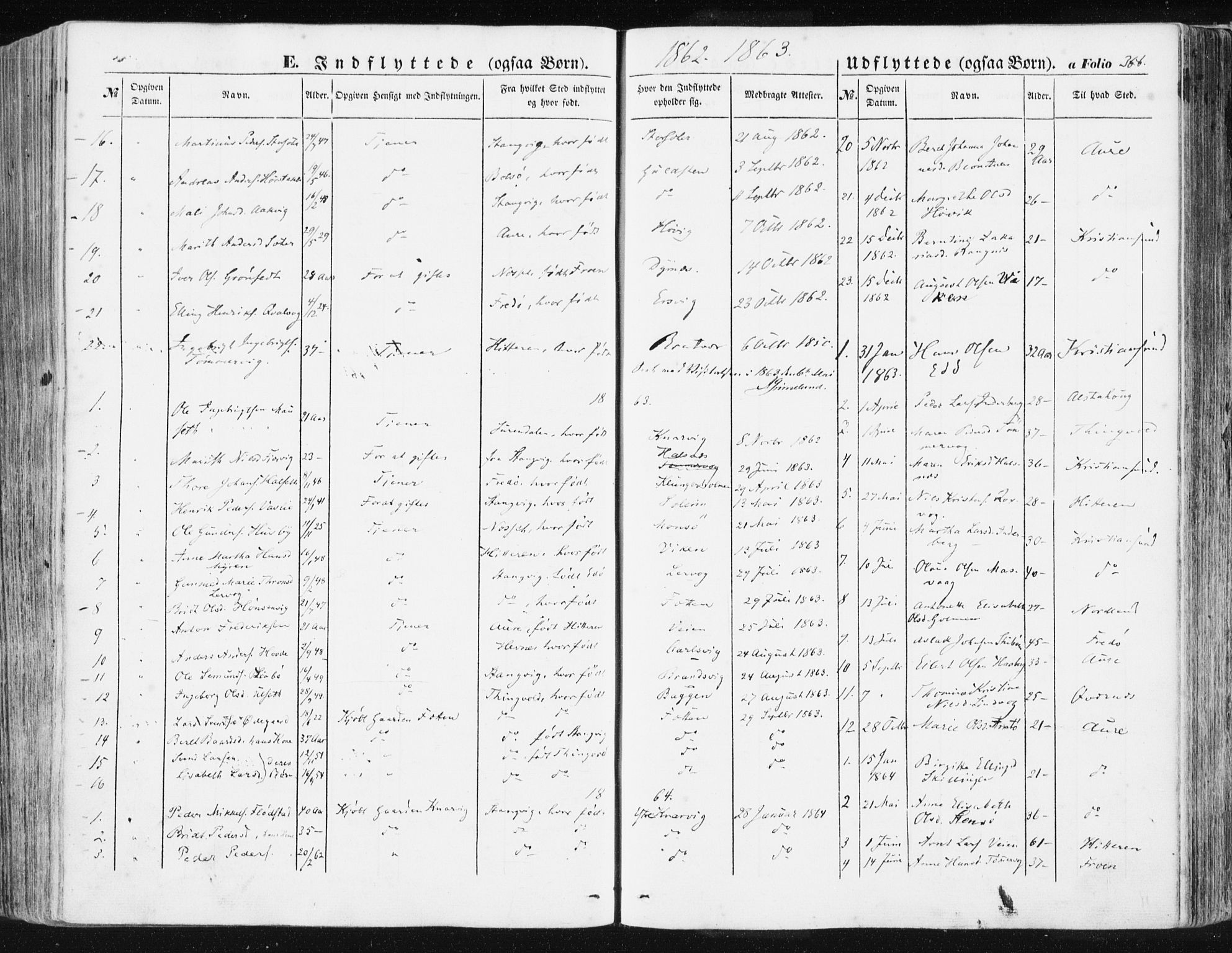 Ministerialprotokoller, klokkerbøker og fødselsregistre - Møre og Romsdal, SAT/A-1454/581/L0937: Ministerialbok nr. 581A05, 1853-1872, s. 366