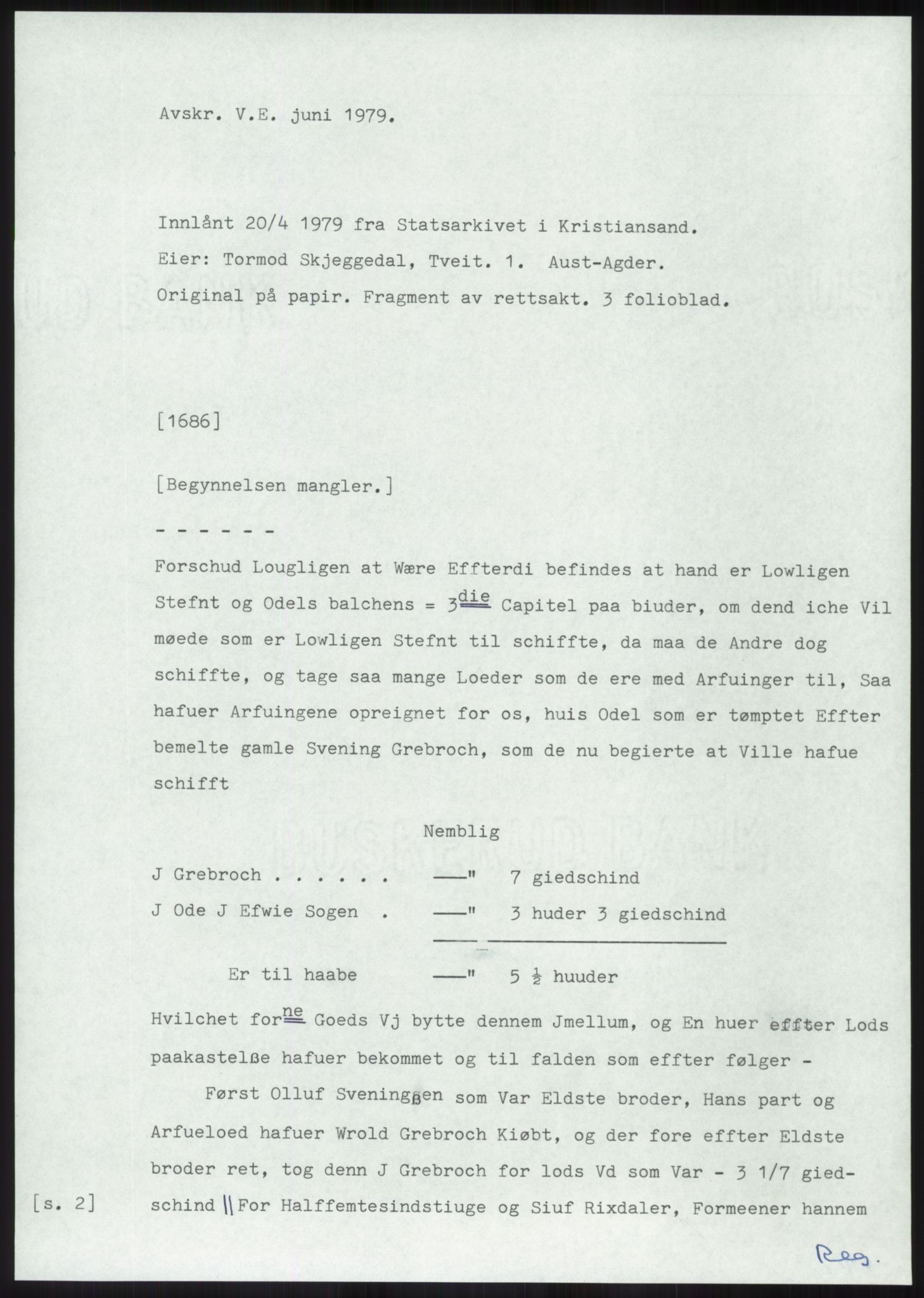 Samlinger til kildeutgivelse, Diplomavskriftsamlingen, RA/EA-4053/H/Ha, s. 2114