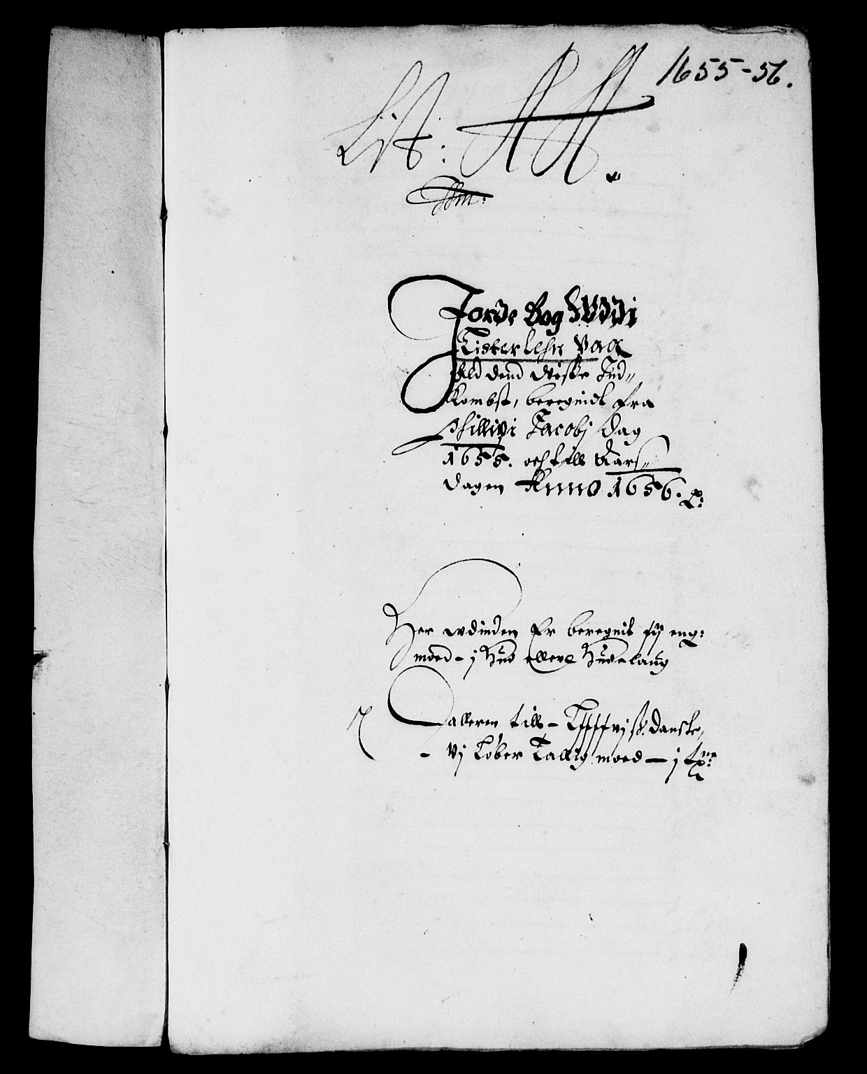 Rentekammeret inntil 1814, Reviderte regnskaper, Lensregnskaper, AV/RA-EA-5023/R/Rb/Rbr/L0020: Lista len, 1653-1656