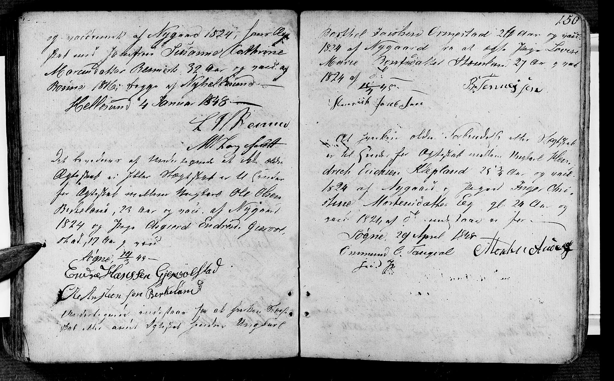 Søgne sokneprestkontor, SAK/1111-0037/F/Fa/Fab/L0007: Ministerialbok nr. A 7, 1791-1851, s. 150