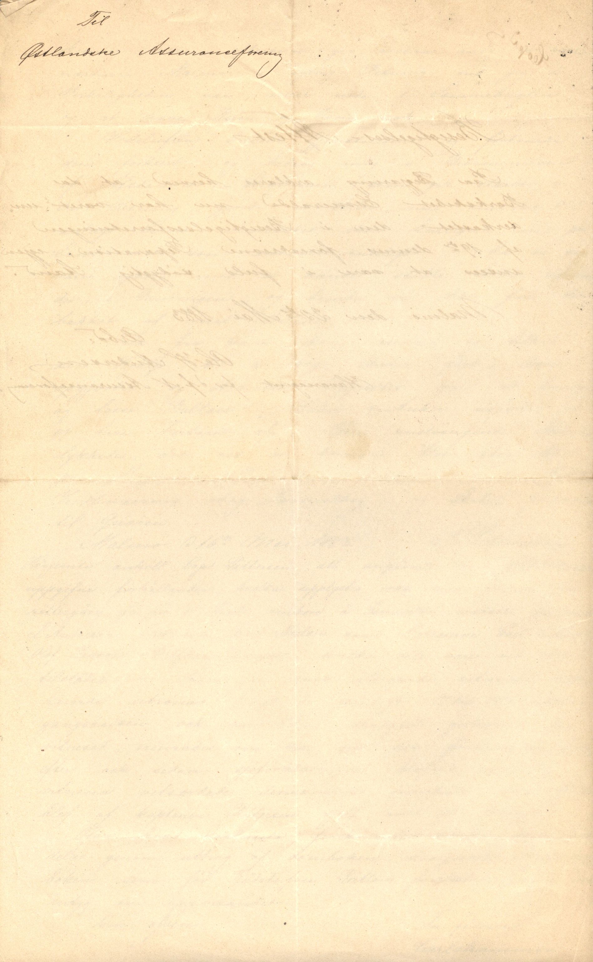 Pa 63 - Østlandske skibsassuranceforening, VEMU/A-1079/G/Ga/L0016/0014: Havaridokumenter / Palmen, Prindsesse Gyda, Eralo, Esmeralda, Sophie, 1883, s. 47