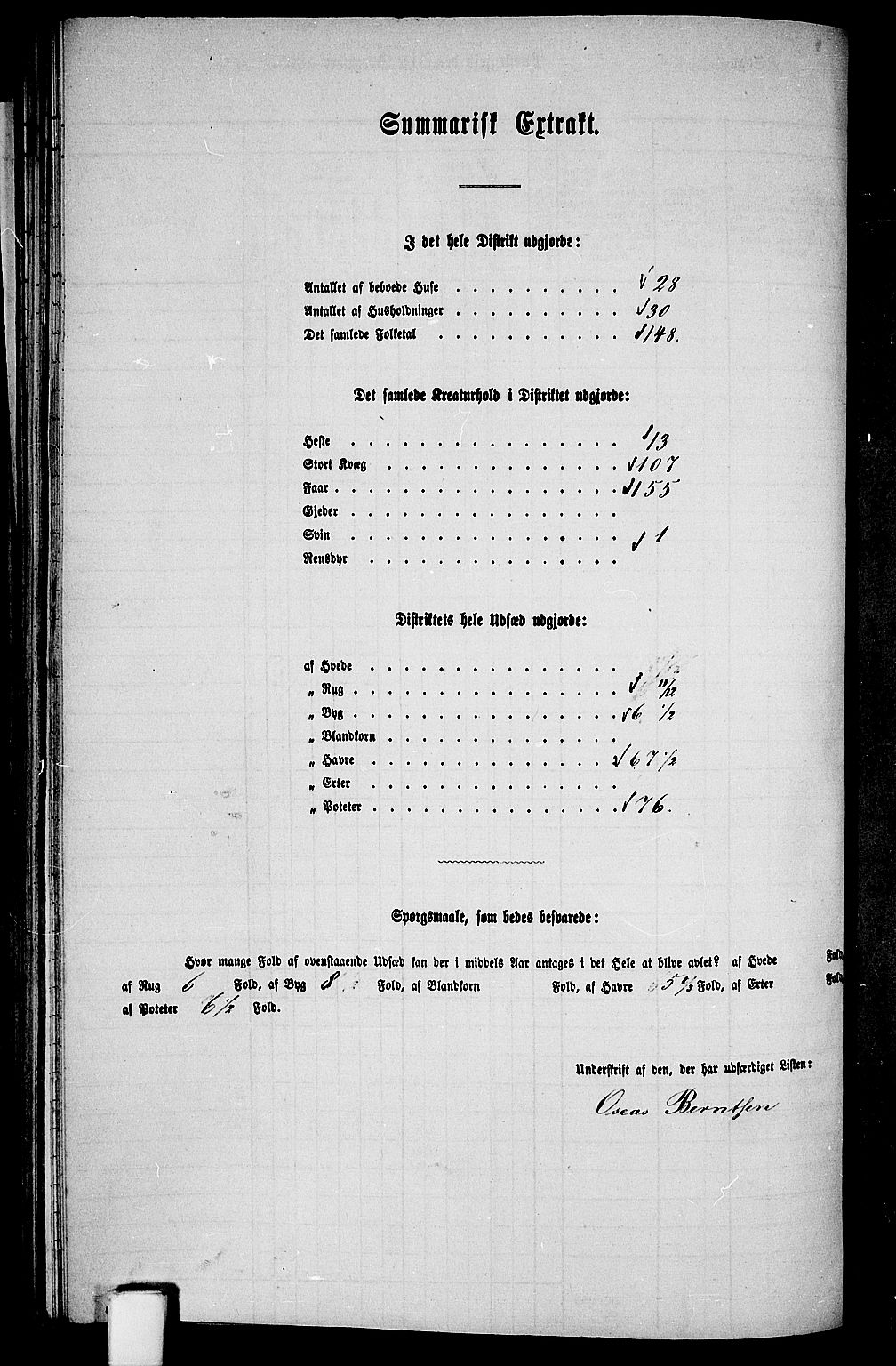 RA, Folketelling 1865 for 1041L Vanse prestegjeld, Vanse sokn og Farsund landsokn, 1865, s. 215