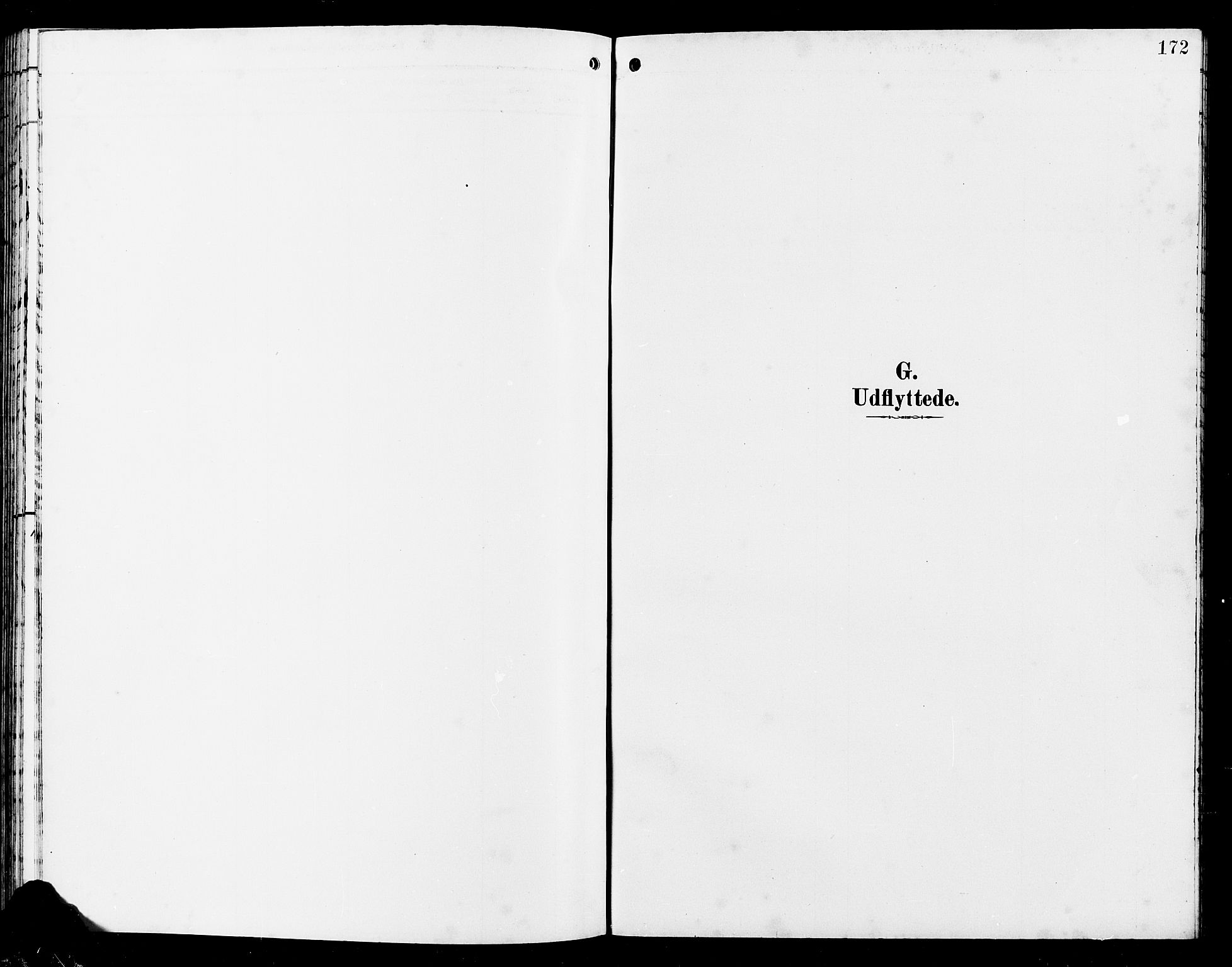 Bakke sokneprestkontor, SAK/1111-0002/F/Fb/Fba/L0003: Klokkerbok nr. B 3, 1894-1910, s. 172