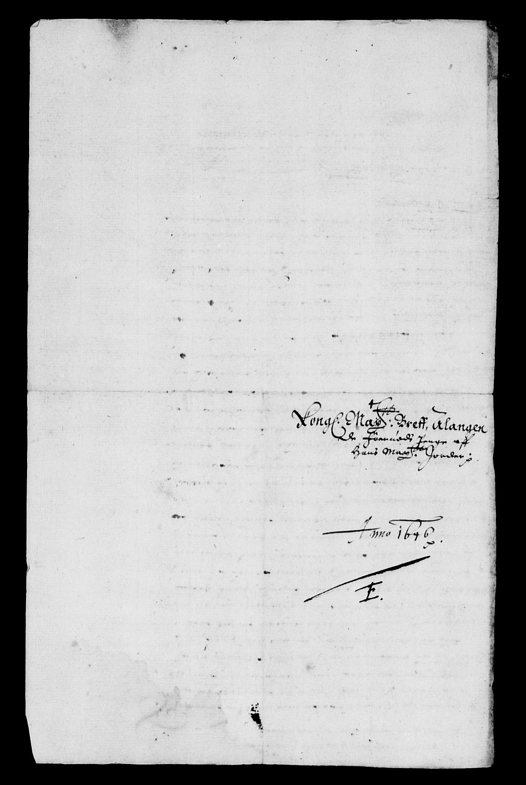 Rentekammeret inntil 1814, Reviderte regnskaper, Lensregnskaper, AV/RA-EA-5023/R/Rb/Rbs/L0030: Stavanger len, 1646-1648