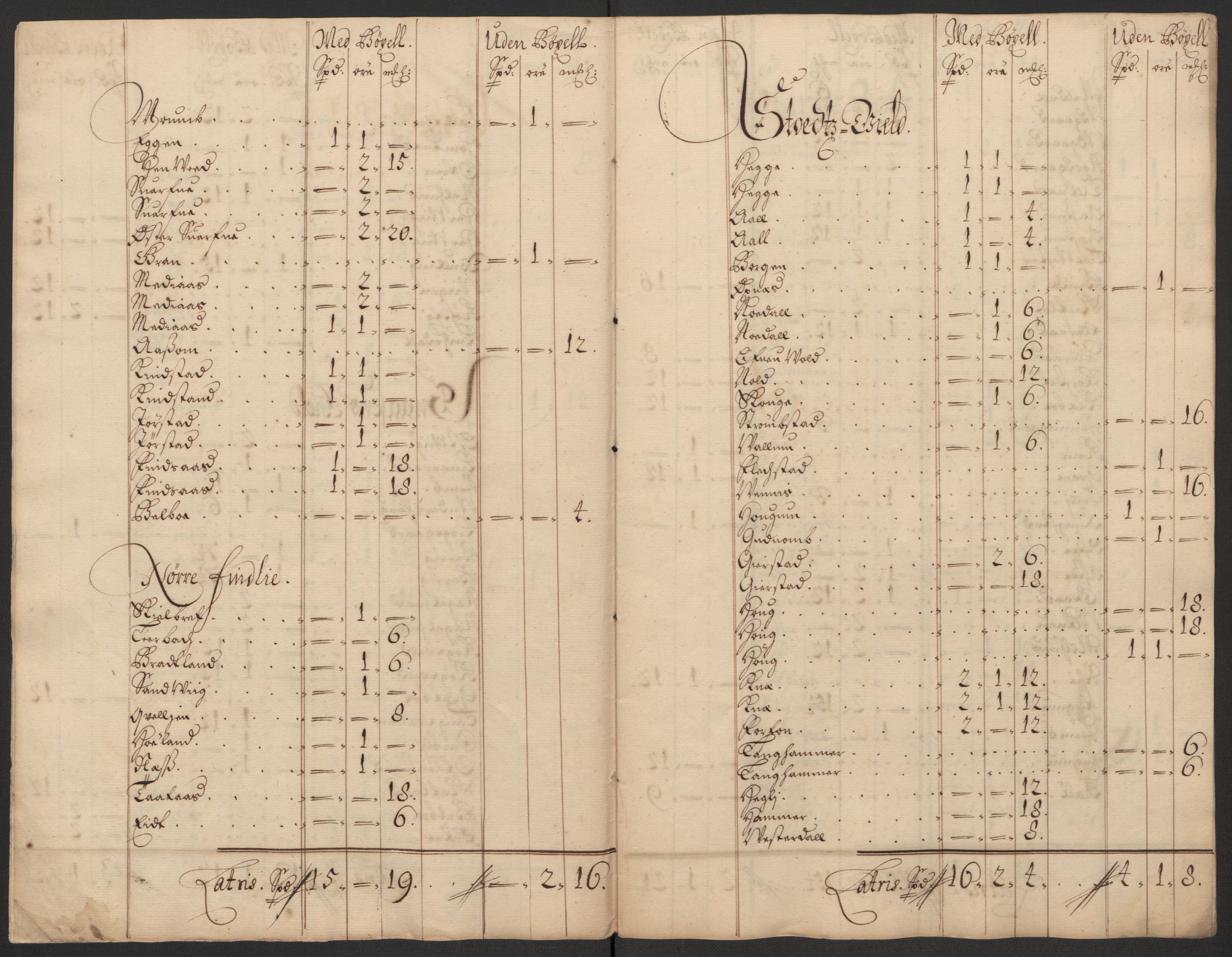 Rentekammeret inntil 1814, Reviderte regnskaper, Fogderegnskap, RA/EA-4092/R63/L4310: Fogderegnskap Inderøy, 1698-1699, s. 293