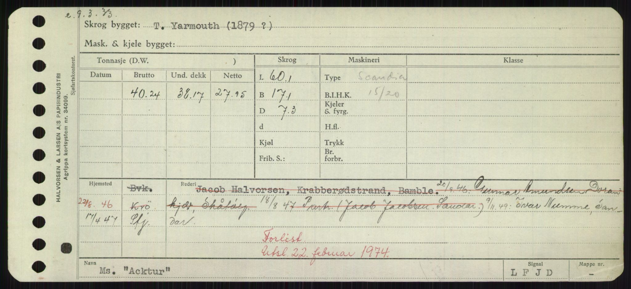 Sjøfartsdirektoratet med forløpere, Skipsmålingen, RA/S-1627/H/Hd/L0001: Fartøy, A-Anv, s. 39