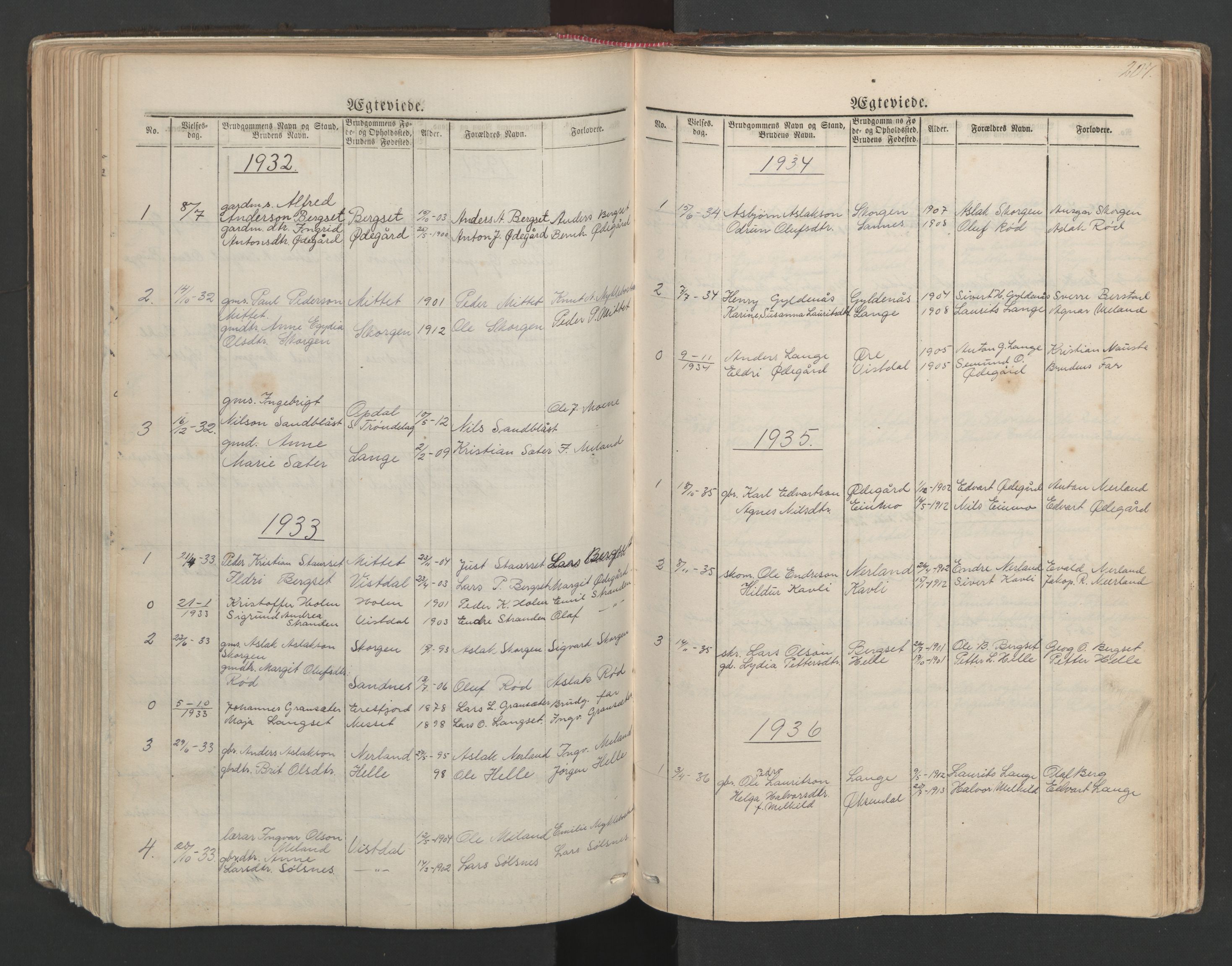 Ministerialprotokoller, klokkerbøker og fødselsregistre - Møre og Romsdal, AV/SAT-A-1454/554/L0645: Klokkerbok nr. 554C02, 1867-1946, s. 207