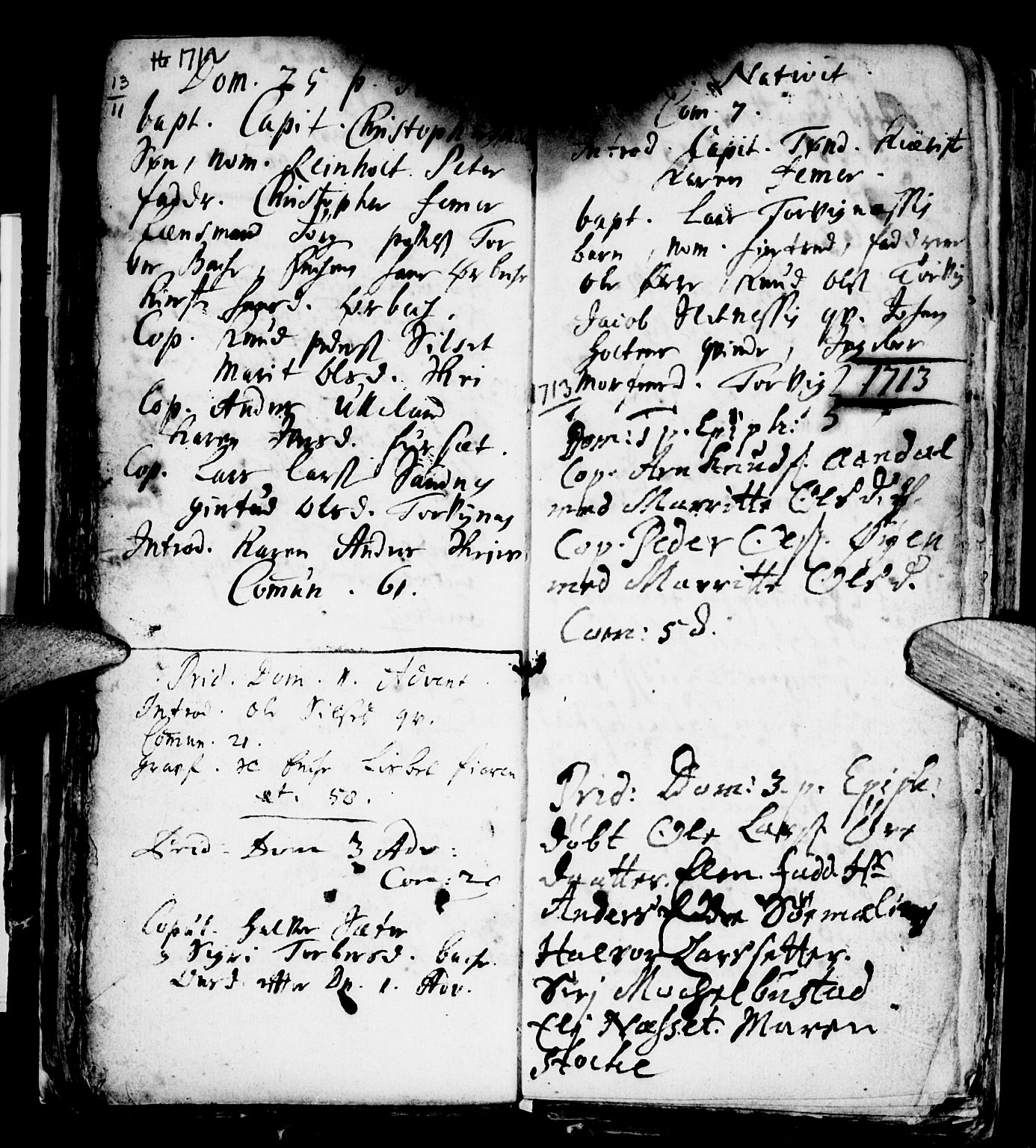 Ministerialprotokoller, klokkerbøker og fødselsregistre - Møre og Romsdal, AV/SAT-A-1454/584/L0963: Ministerialbok nr. 584A03, 1702-1725