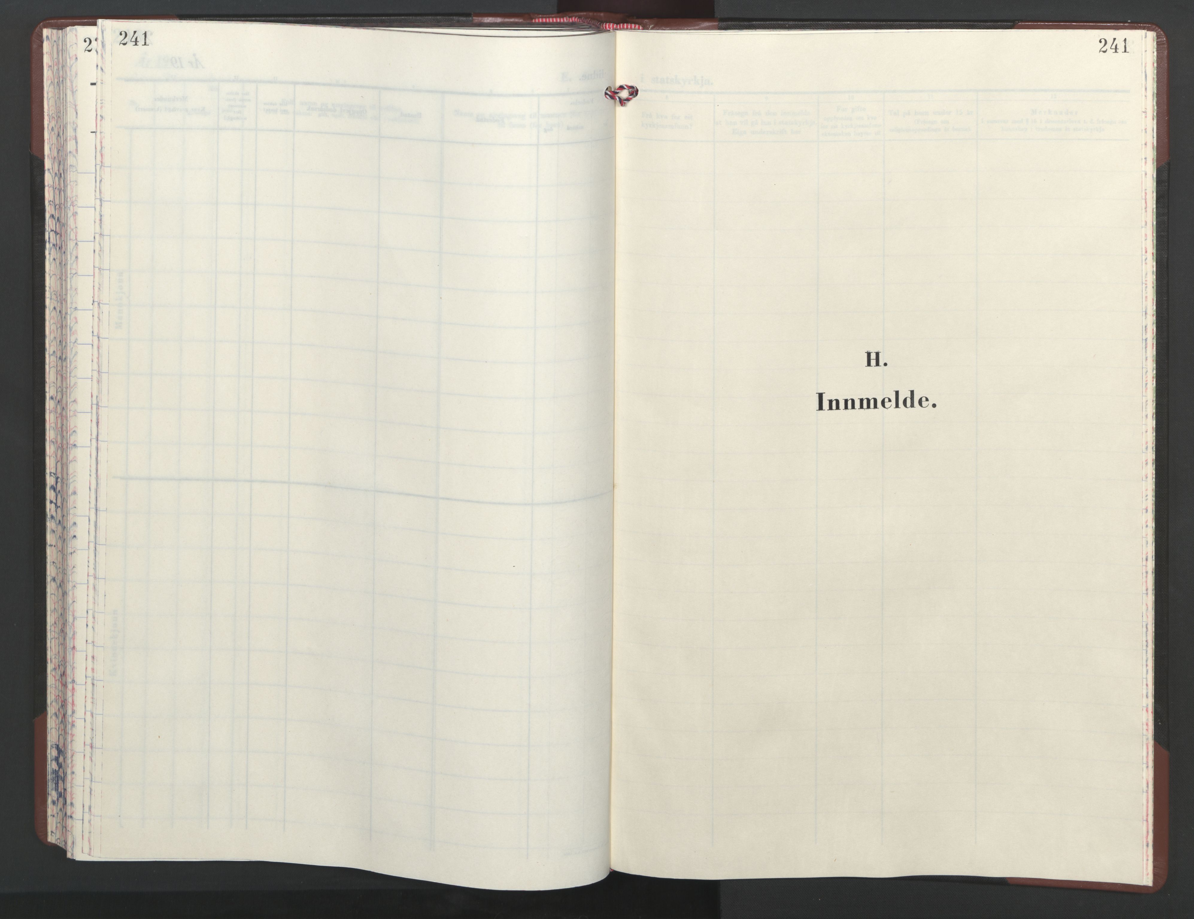 Ministerialprotokoller, klokkerbøker og fødselsregistre - Møre og Romsdal, AV/SAT-A-1454/511/L0164: Klokkerbok nr. 511C10, 1964-1972, s. 241