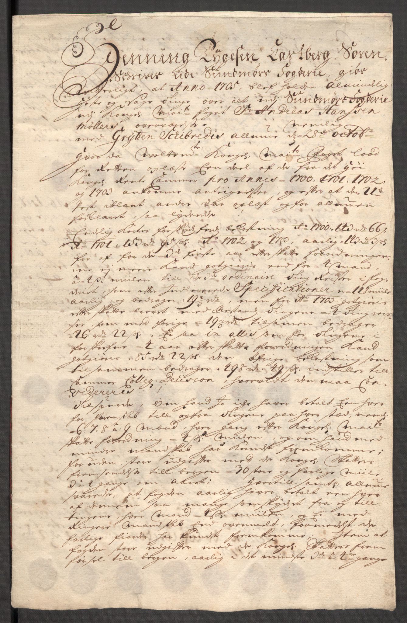 Rentekammeret inntil 1814, Reviderte regnskaper, Fogderegnskap, AV/RA-EA-4092/R54/L3559: Fogderegnskap Sunnmøre, 1702-1703, s. 463