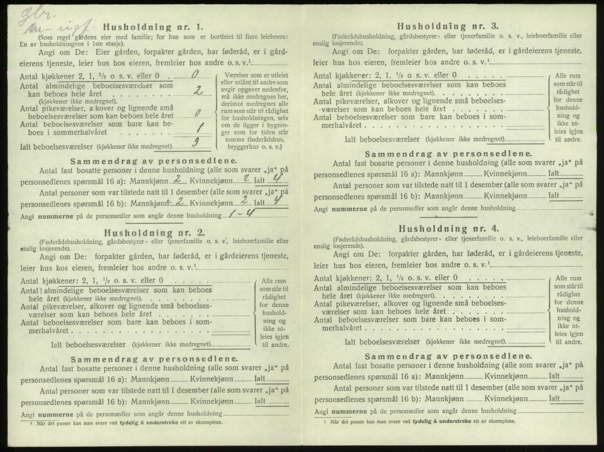 SAB, Folketelling 1920 for 1447 Innvik herred, 1920, s. 731