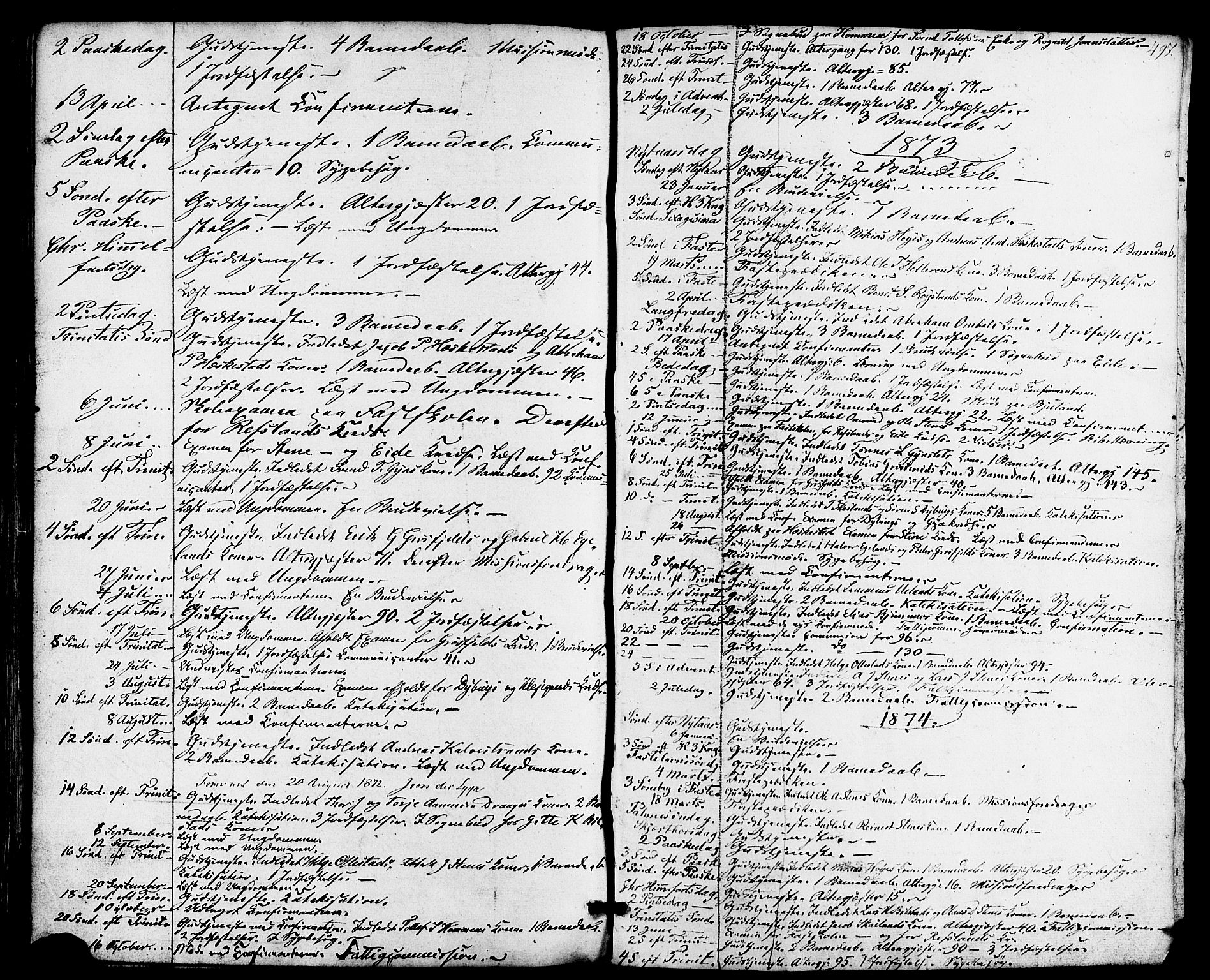 Lund sokneprestkontor, AV/SAST-A-101809/S06/L0010: Ministerialbok nr. A 9, 1854-1886, s. 497