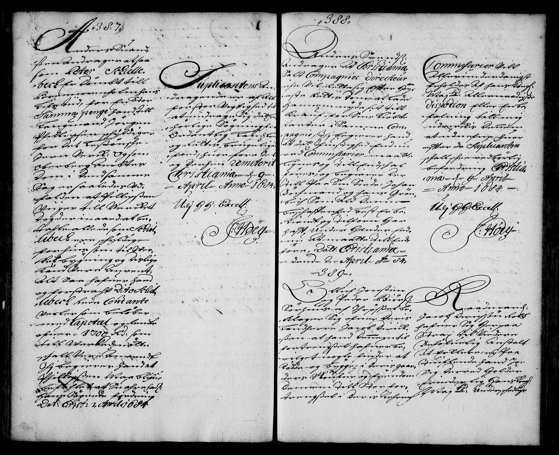 Stattholderembetet 1572-1771, AV/RA-EA-2870/Ae/L0001: Supplikasjons- og resolusjonsprotokoll, 1683-1684