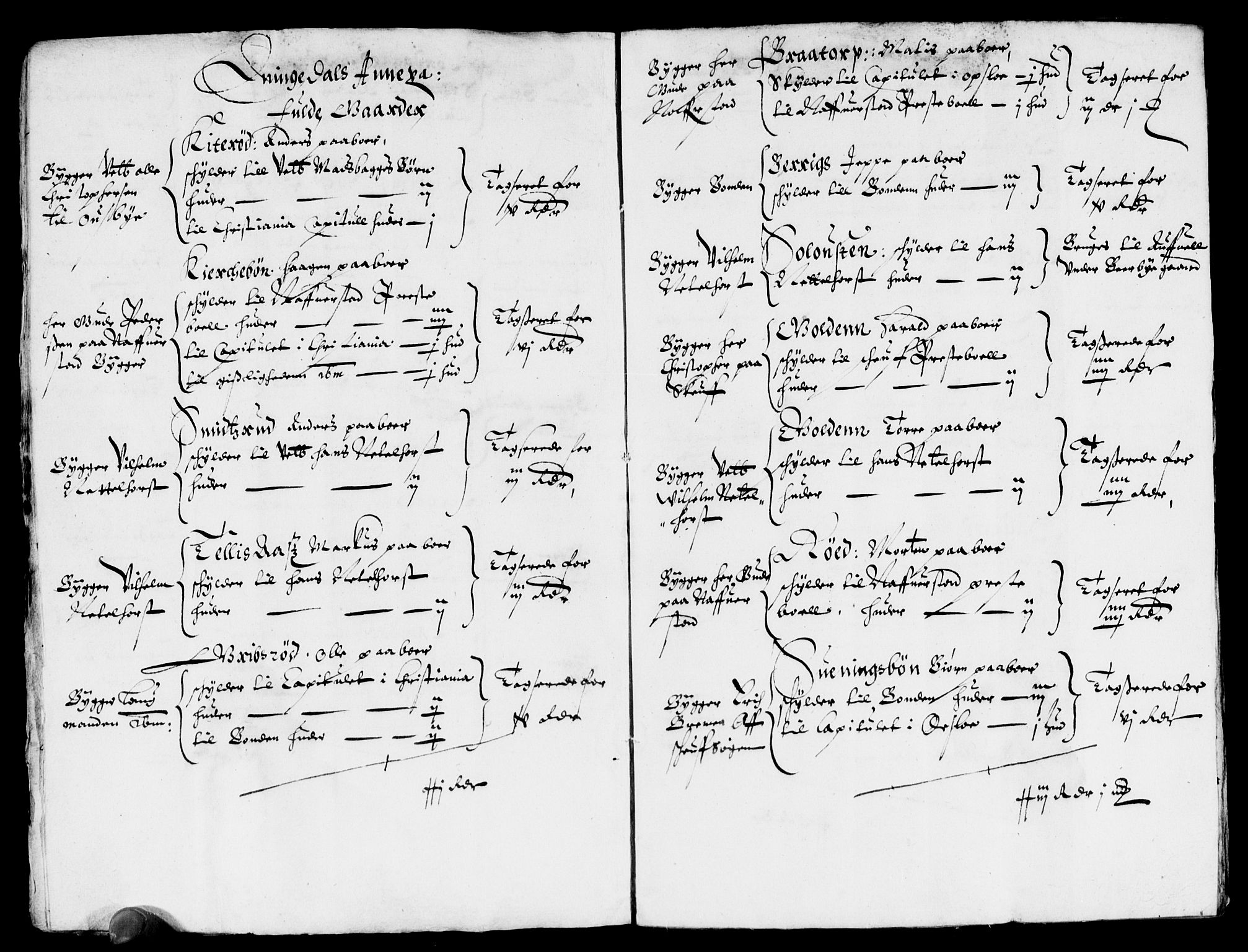 Rentekammeret inntil 1814, Reviderte regnskaper, Lensregnskaper, AV/RA-EA-5023/R/Rb/Rbb/L0005: Idd og Marker len, 1645-1650