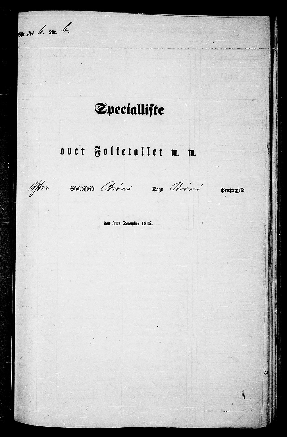 RA, Folketelling 1865 for 1814P Brønnøy prestegjeld, 1865, s. 137