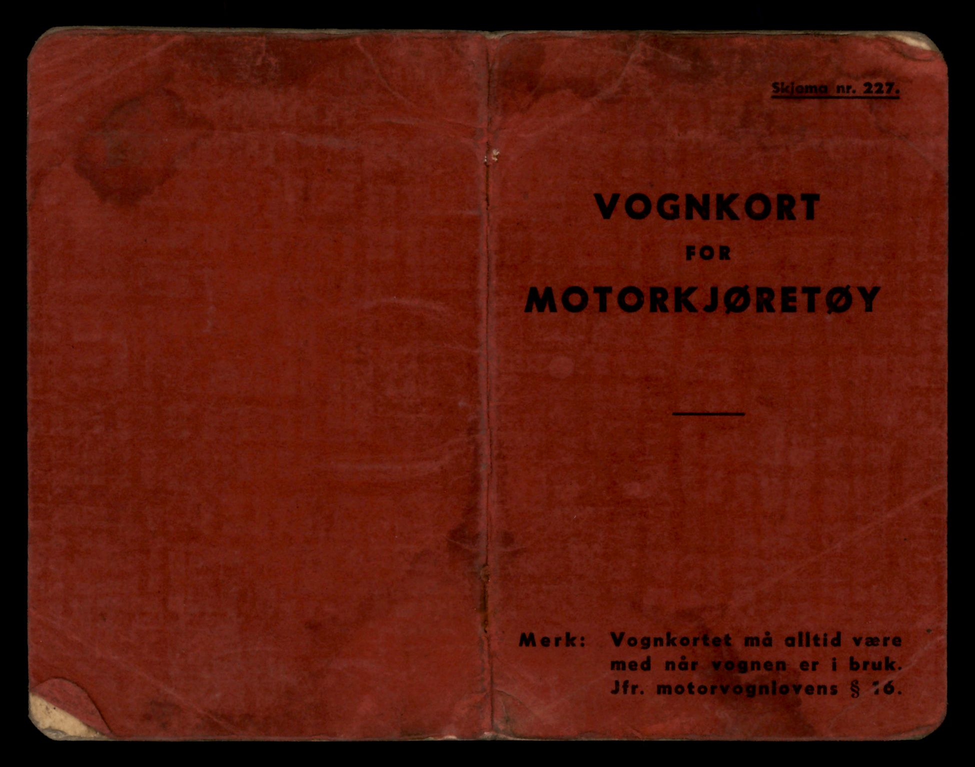 Møre og Romsdal vegkontor - Ålesund trafikkstasjon, AV/SAT-A-4099/F/Fe/L0044: Registreringskort for kjøretøy T 14205 - T 14319, 1927-1998, s. 1032