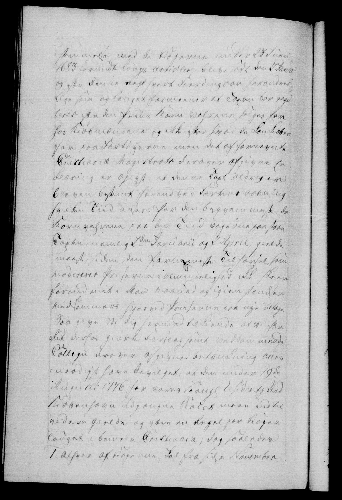 Danske Kanselli 1572-1799, AV/RA-EA-3023/F/Fc/Fca/Fcab/L0043: Norske tegnelser, 1782-1786, s. 772b