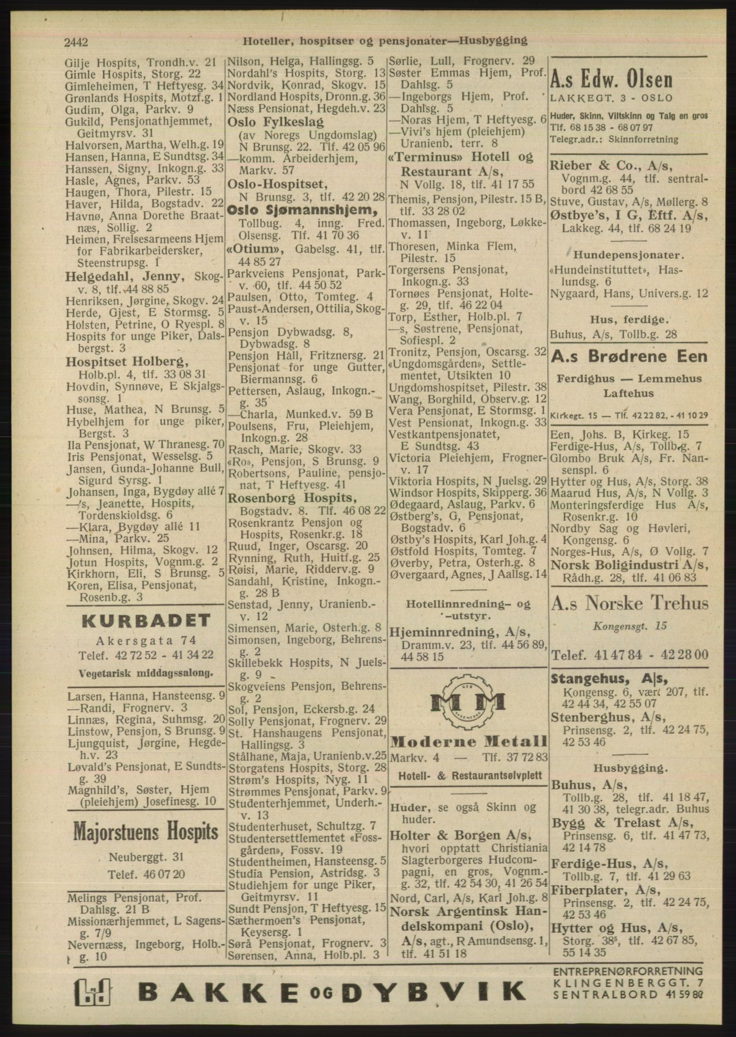 Kristiania/Oslo adressebok, PUBL/-, 1948, s. 2442