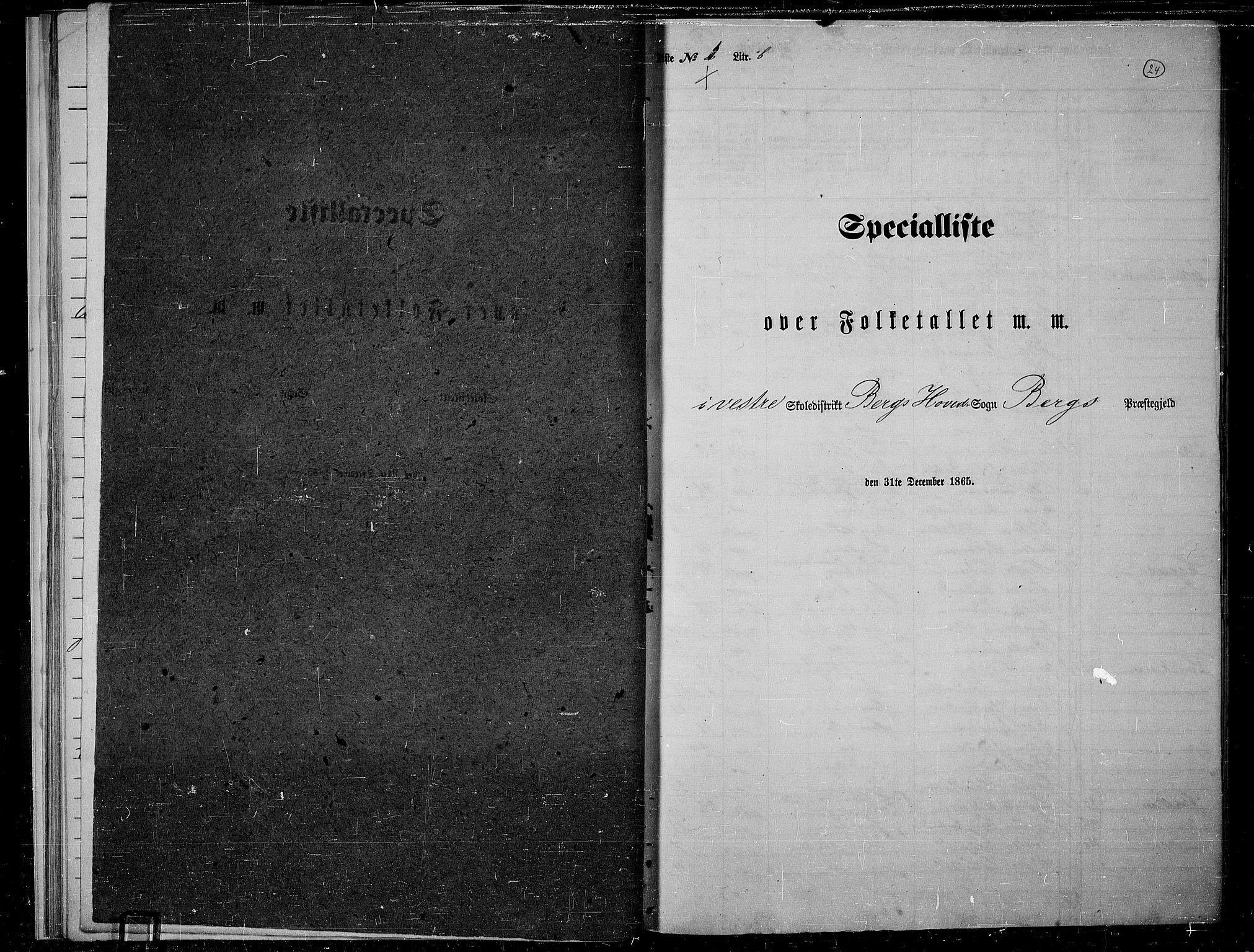 RA, Folketelling 1865 for 0116P Berg prestegjeld, 1865, s. 24