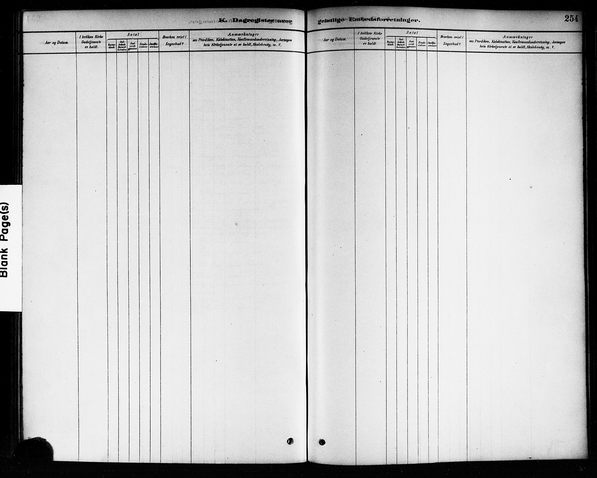 Aremark prestekontor Kirkebøker, SAO/A-10899/F/Fb/L0004: Ministerialbok nr. II 4, 1878-1895, s. 254