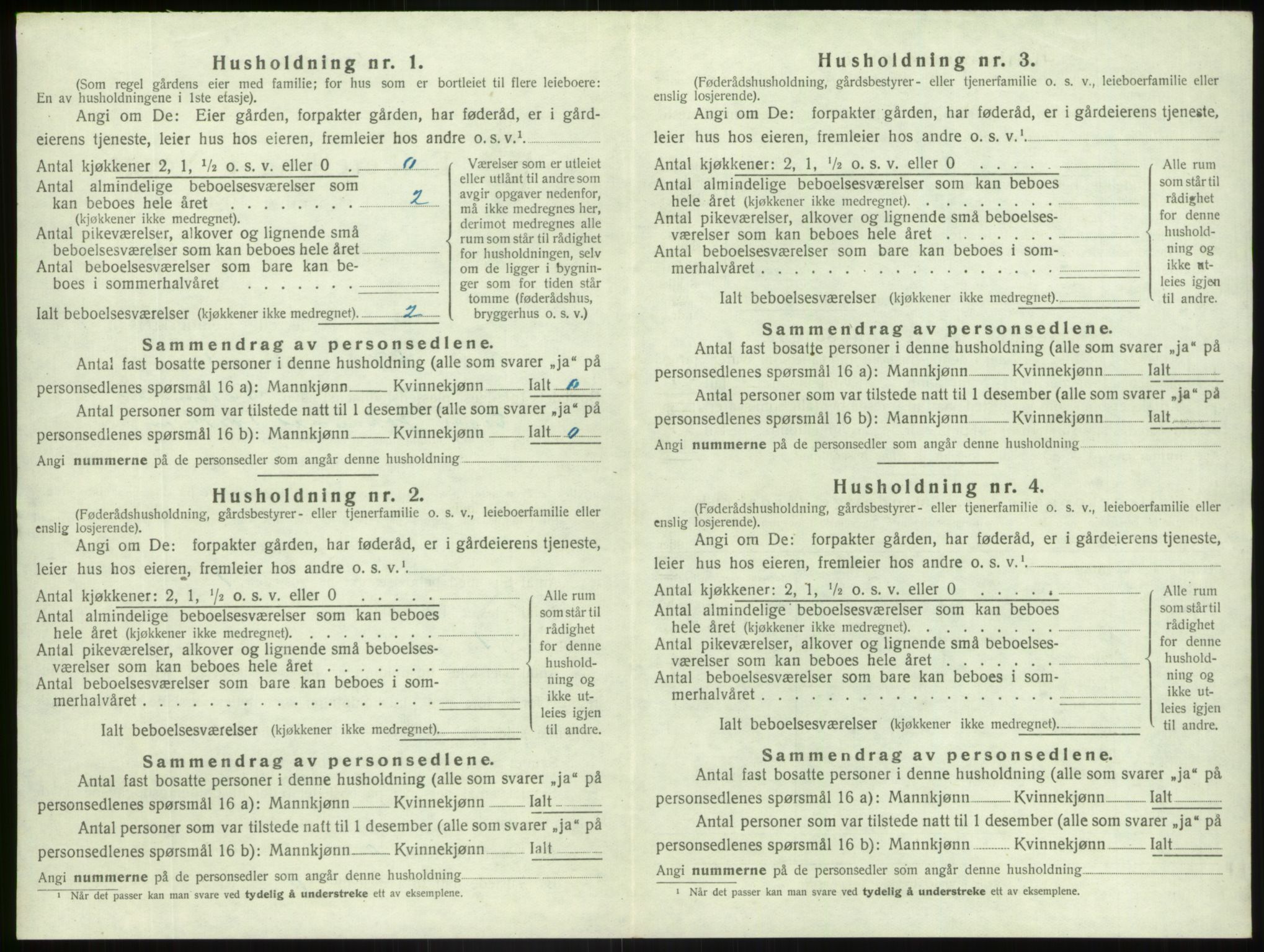 SAB, Folketelling 1920 for 1426 Luster herred, 1920, s. 903