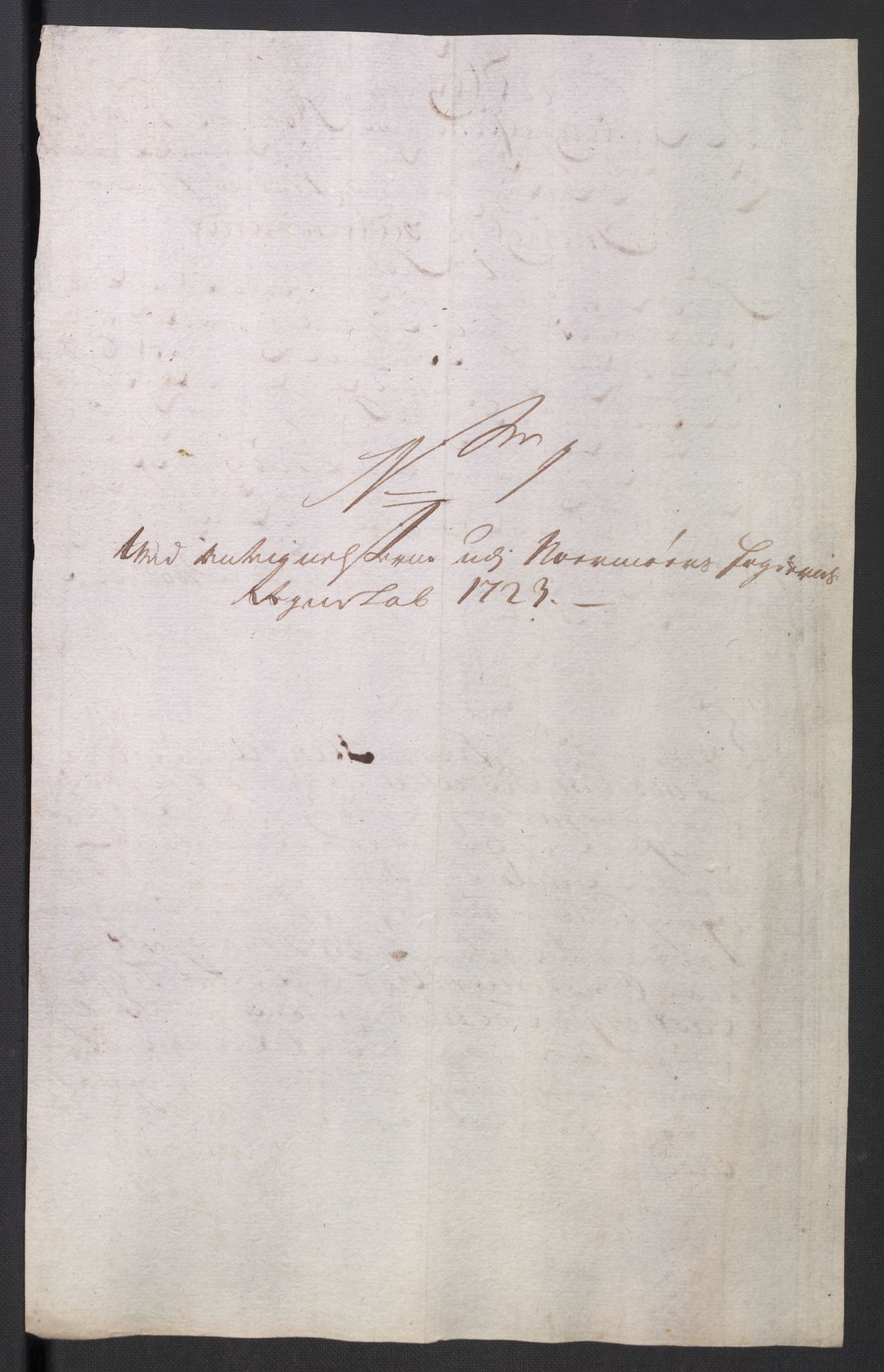 Rentekammeret inntil 1814, Reviderte regnskaper, Fogderegnskap, RA/EA-4092/R56/L3756: Fogderegnskap Nordmøre, 1723, s. 356
