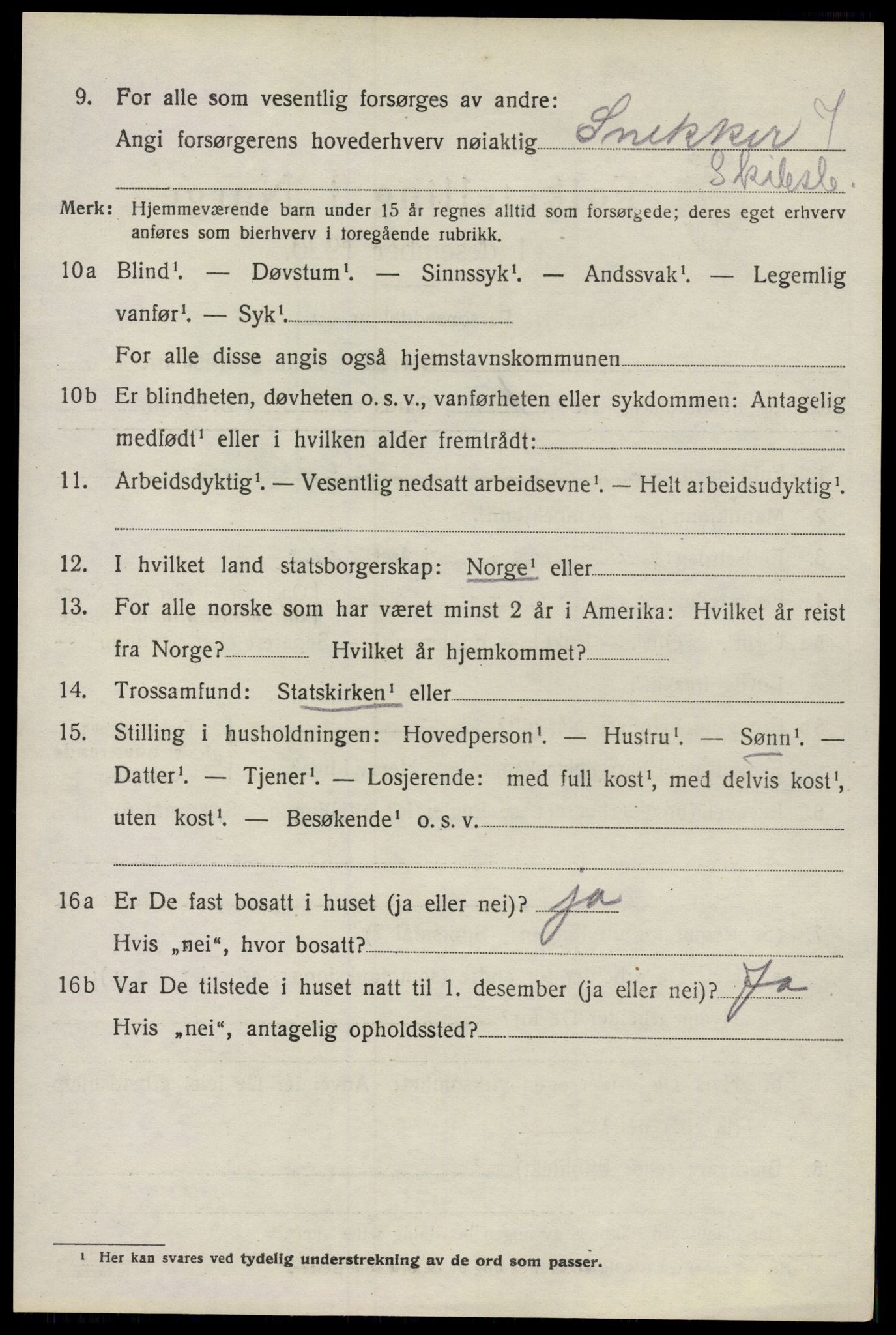 SAO, Folketelling 1920 for 0220 Asker herred, 1920, s. 10845