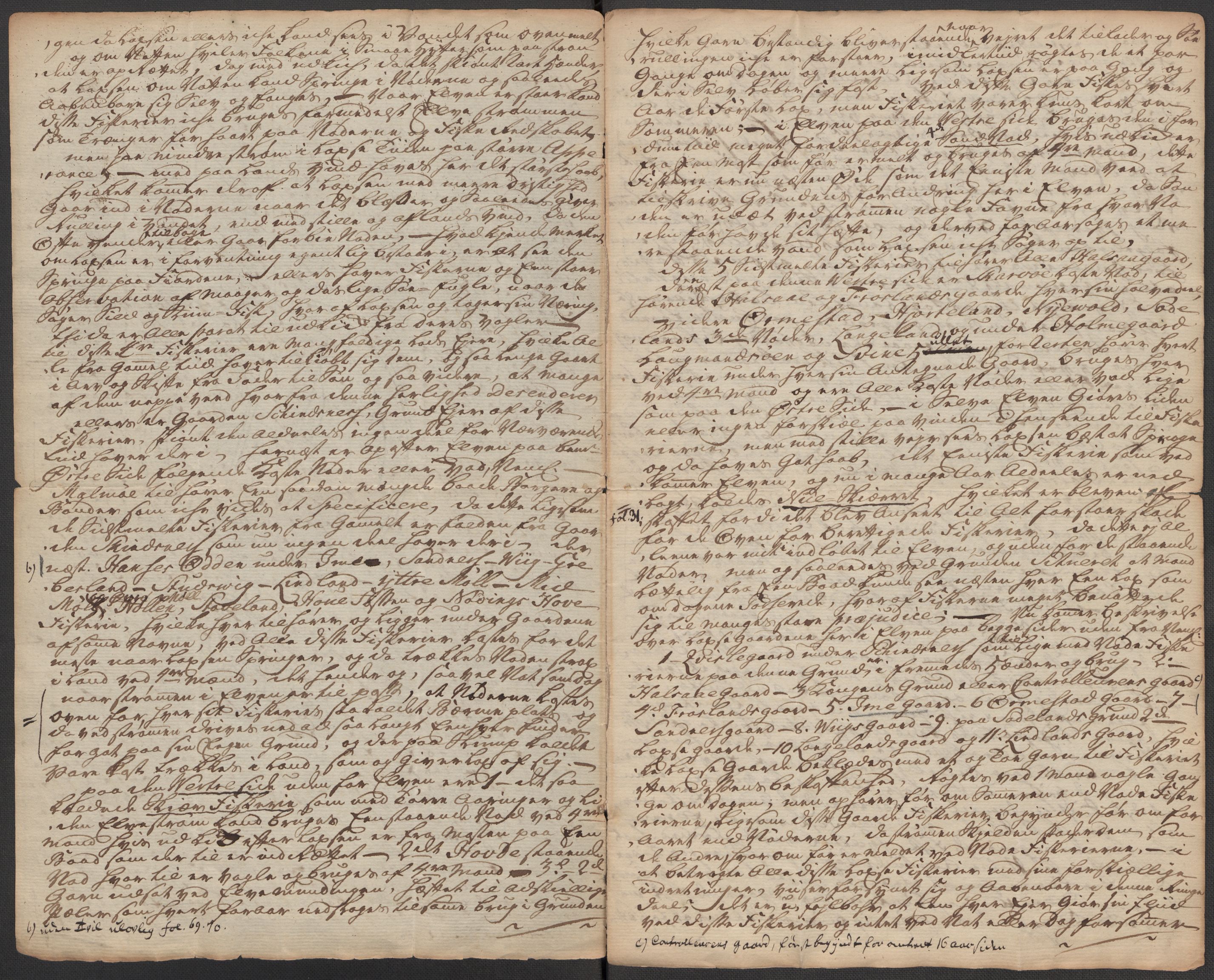 Riksarkivets diplomsamling, AV/RA-EA-5965/F15/L0036: Prestearkiv - Vest-Agder, 1600-1774, s. 16