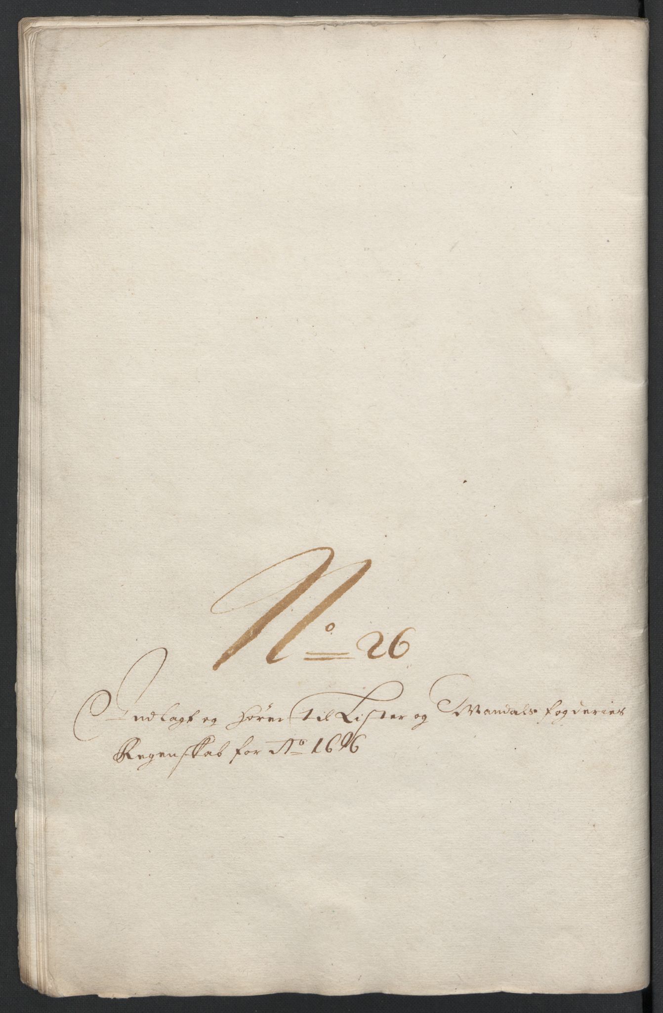 Rentekammeret inntil 1814, Reviderte regnskaper, Fogderegnskap, AV/RA-EA-4092/R43/L2546: Fogderegnskap Lista og Mandal, 1696-1697, s. 172