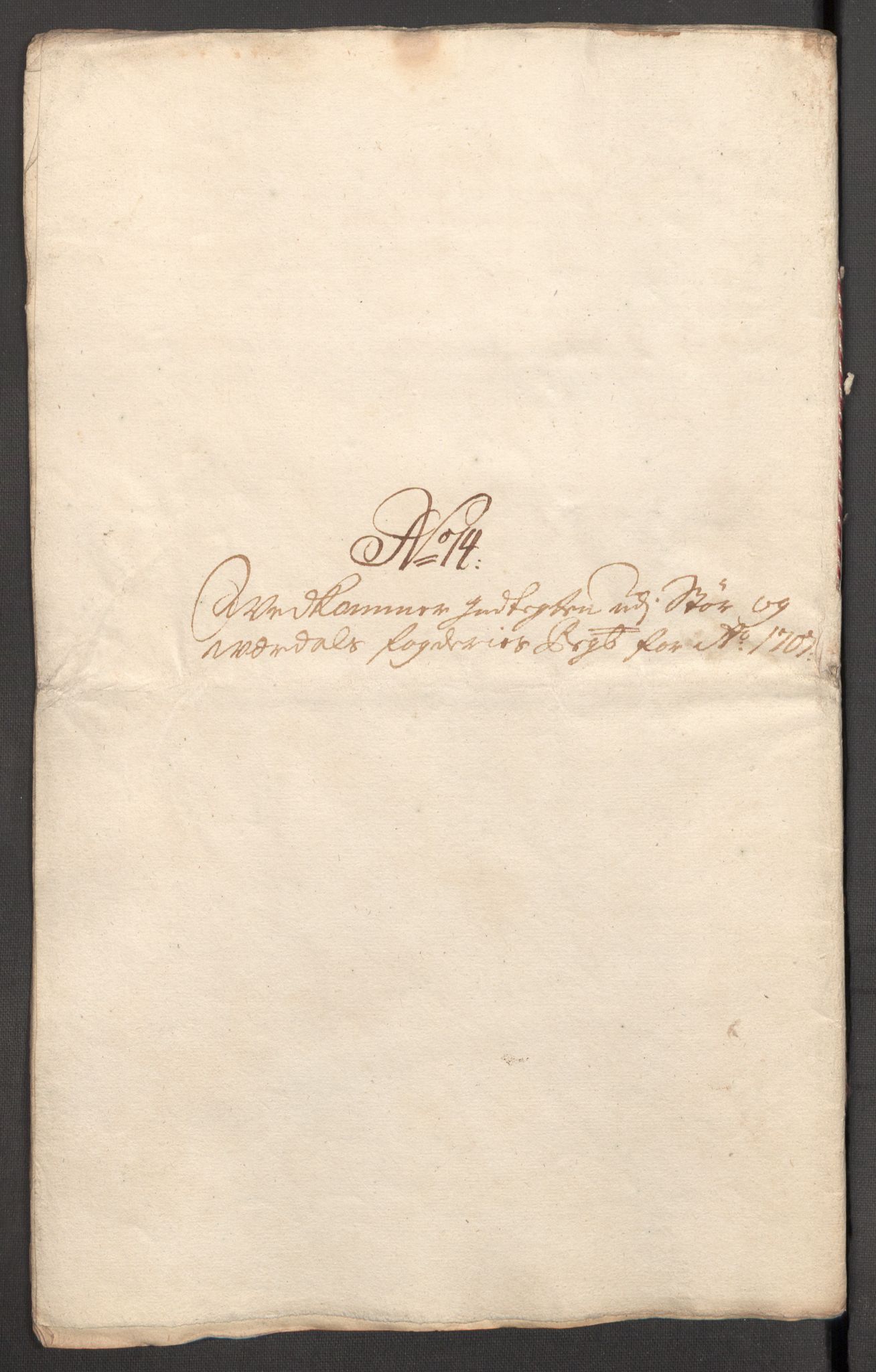 Rentekammeret inntil 1814, Reviderte regnskaper, Fogderegnskap, RA/EA-4092/R62/L4197: Fogderegnskap Stjørdal og Verdal, 1707, s. 196