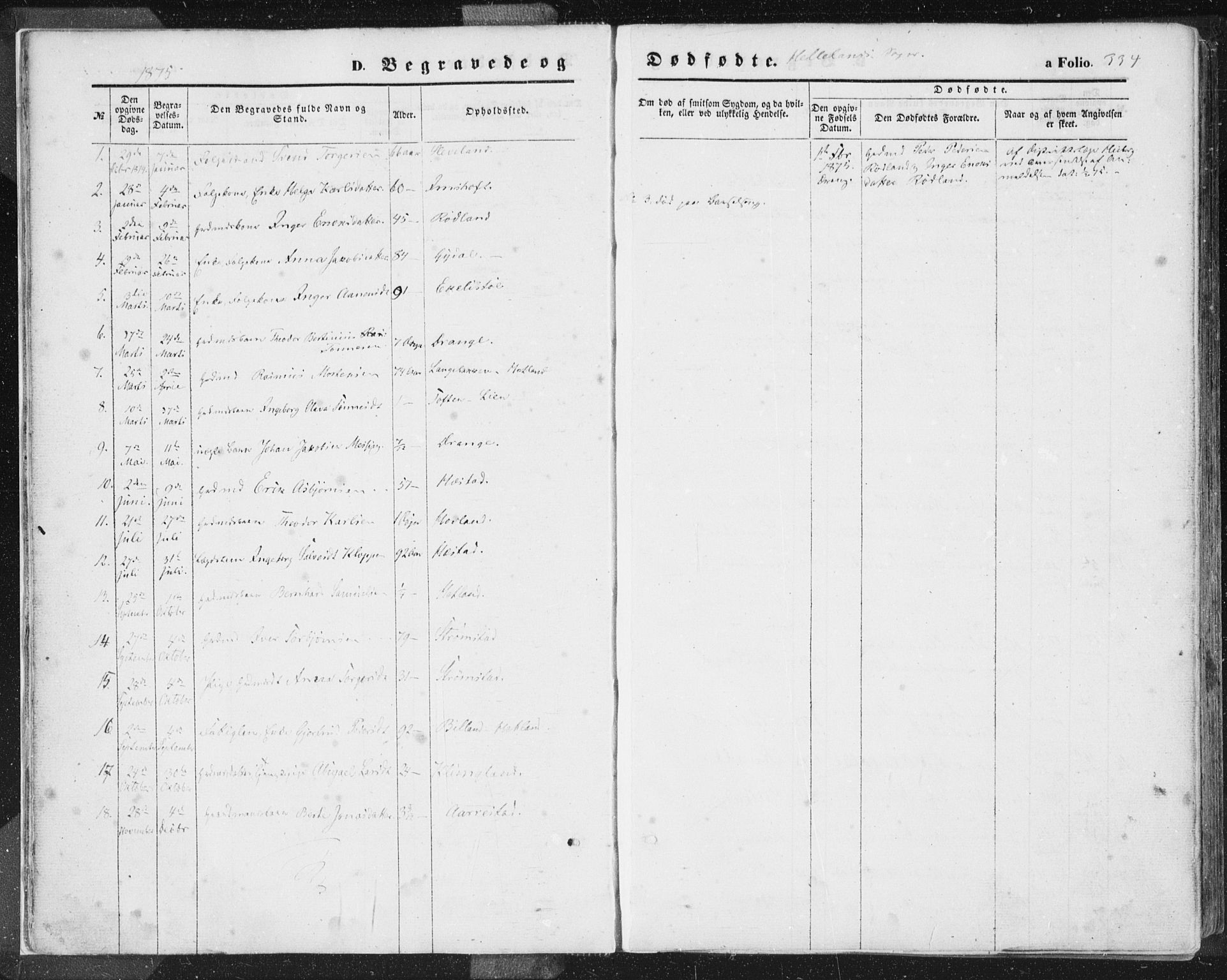 Helleland sokneprestkontor, SAST/A-101810: Ministerialbok nr. A 7.2, 1863-1886, s. 334