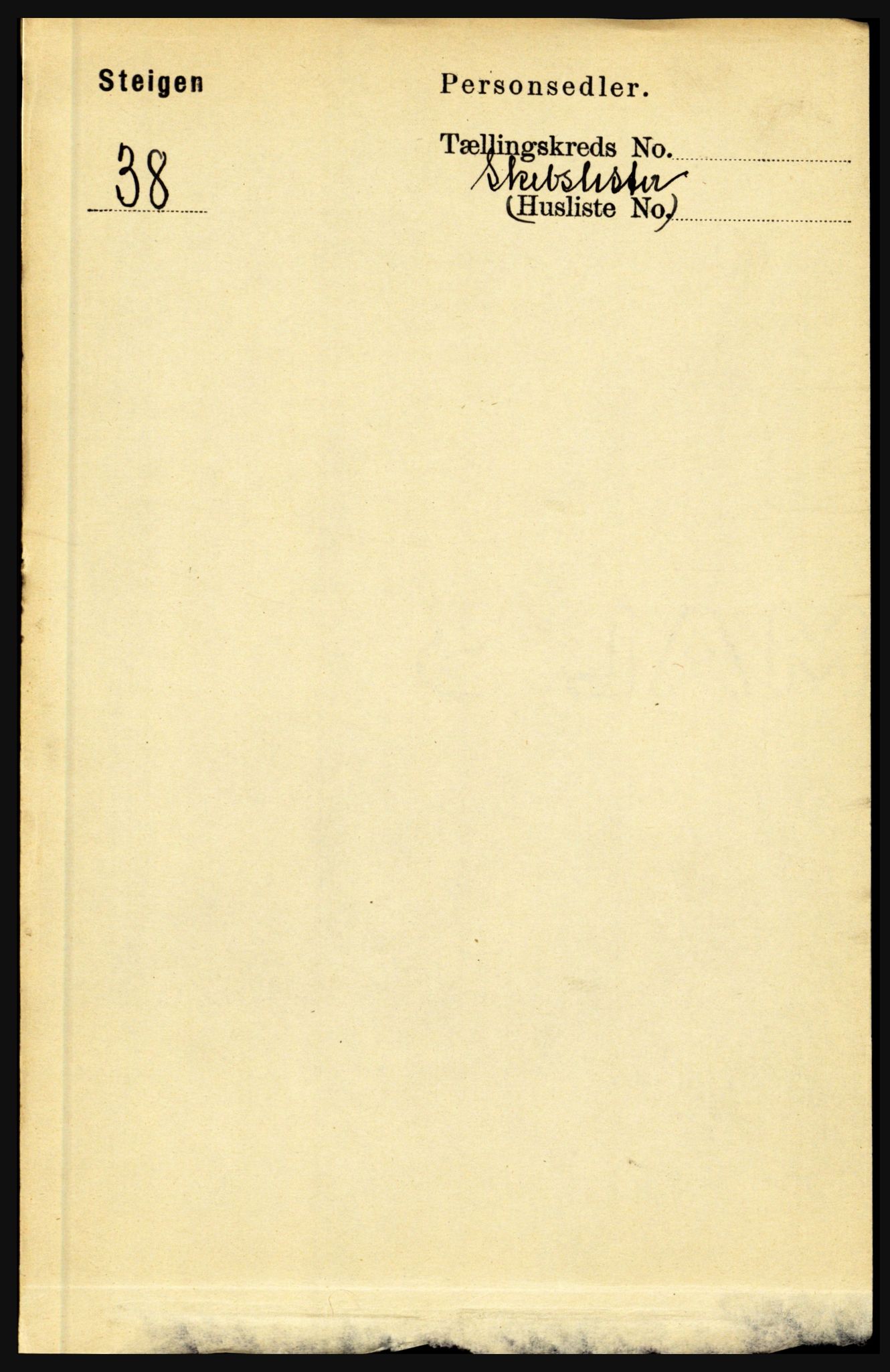 RA, Folketelling 1891 for 1848 Steigen herred, 1891, s. 4070