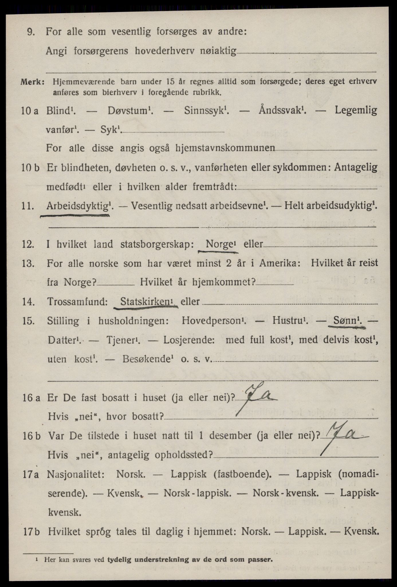 SAT, Folketelling 1920 for 1621 Ørland herred, 1920, s. 2144