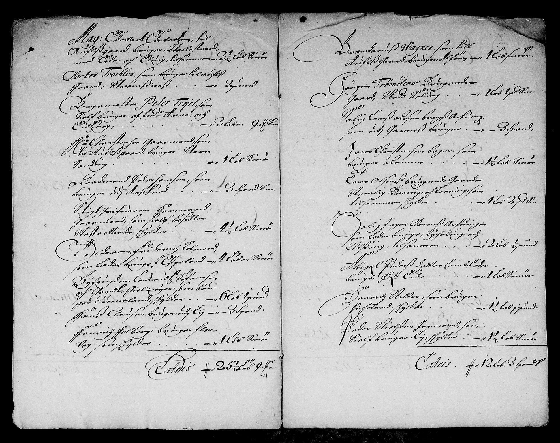 Rentekammeret inntil 1814, Reviderte regnskaper, Stiftamtstueregnskaper, Bergen stiftamt, AV/RA-EA-6043/R/Rc/L0049: Bergen stiftamt, 1675-1677