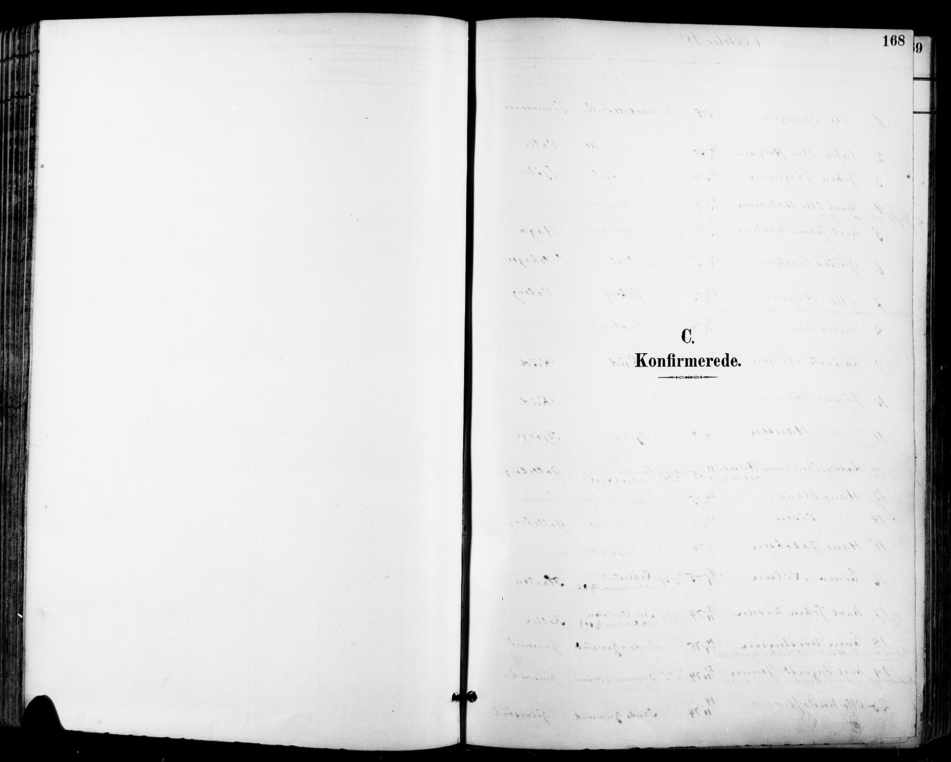Sande Kirkebøker, SAKO/A-53/F/Fa/L0007: Ministerialbok nr. 7, 1888-1903, s. 168