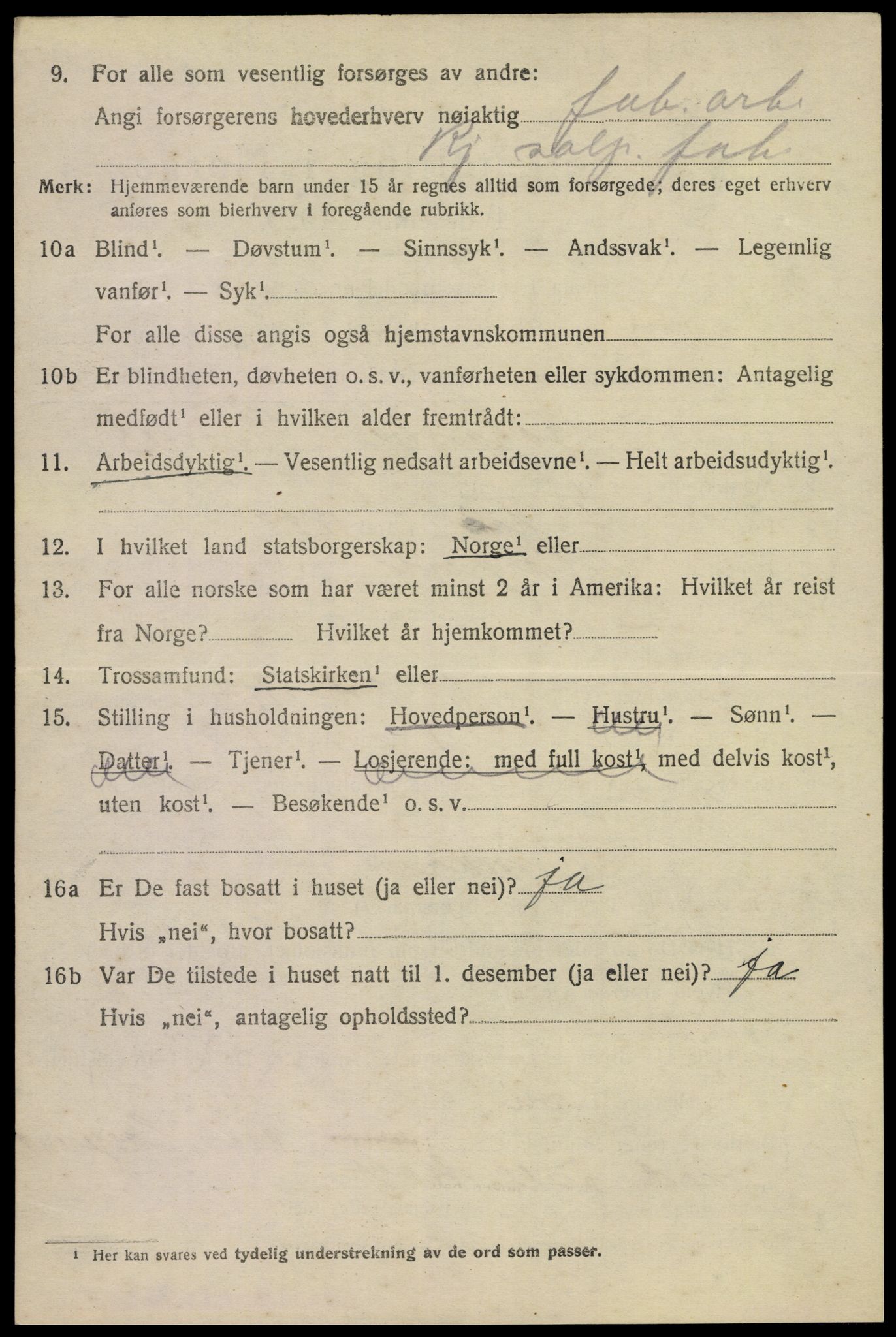 SAKO, Folketelling 1920 for 0826 Tinn herred, 1920, s. 19247