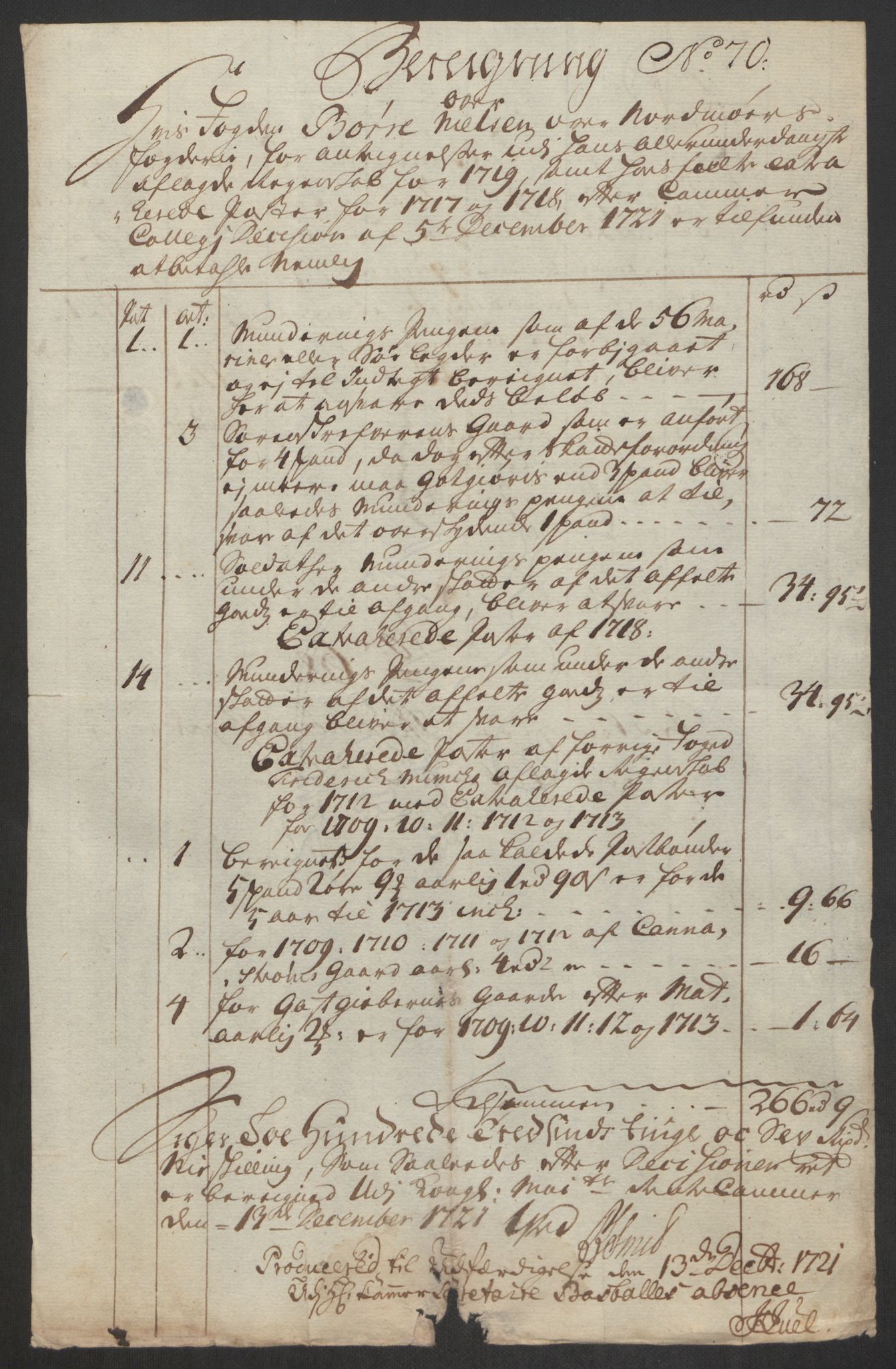 Rentekammeret inntil 1814, Reviderte regnskaper, Fogderegnskap, AV/RA-EA-4092/R56/L3754: Fogderegnskap Nordmøre, 1721, s. 376