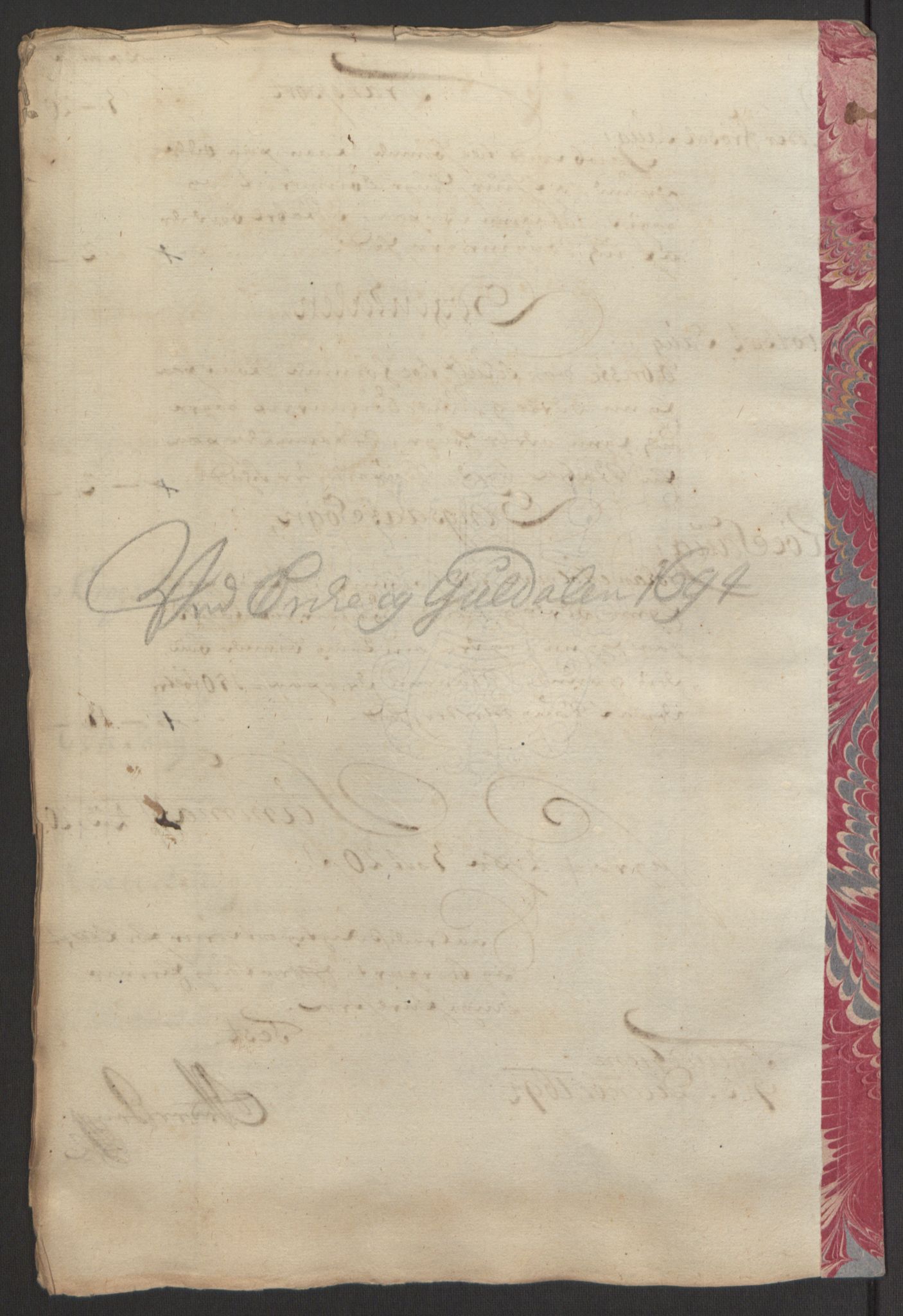 Rentekammeret inntil 1814, Reviderte regnskaper, Fogderegnskap, RA/EA-4092/R60/L3944: Fogderegnskap Orkdal og Gauldal, 1694, s. 362
