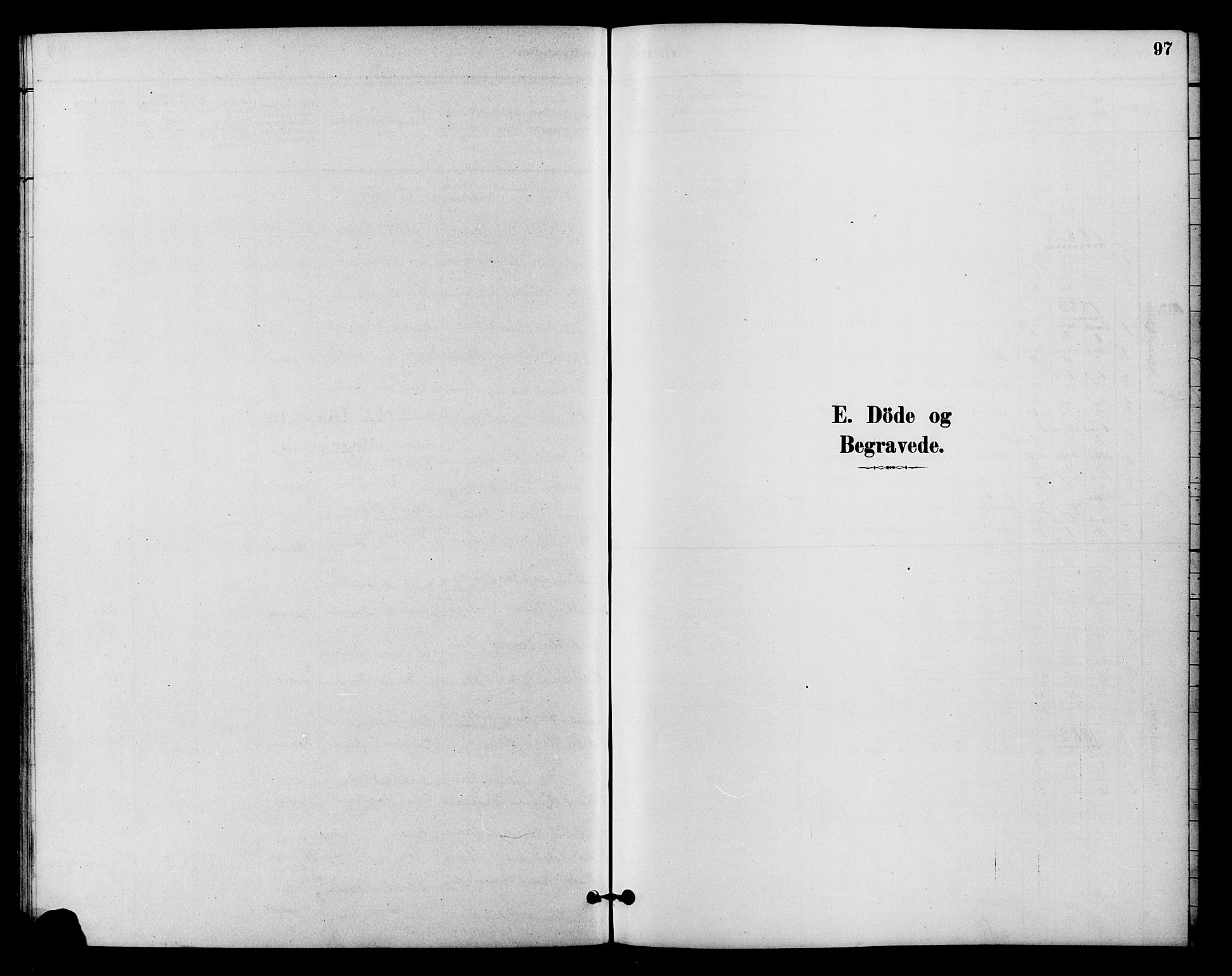 Vestre Slidre prestekontor, AV/SAH-PREST-136/H/Ha/Hab/L0004: Klokkerbok nr. 4, 1881-1912, s. 97