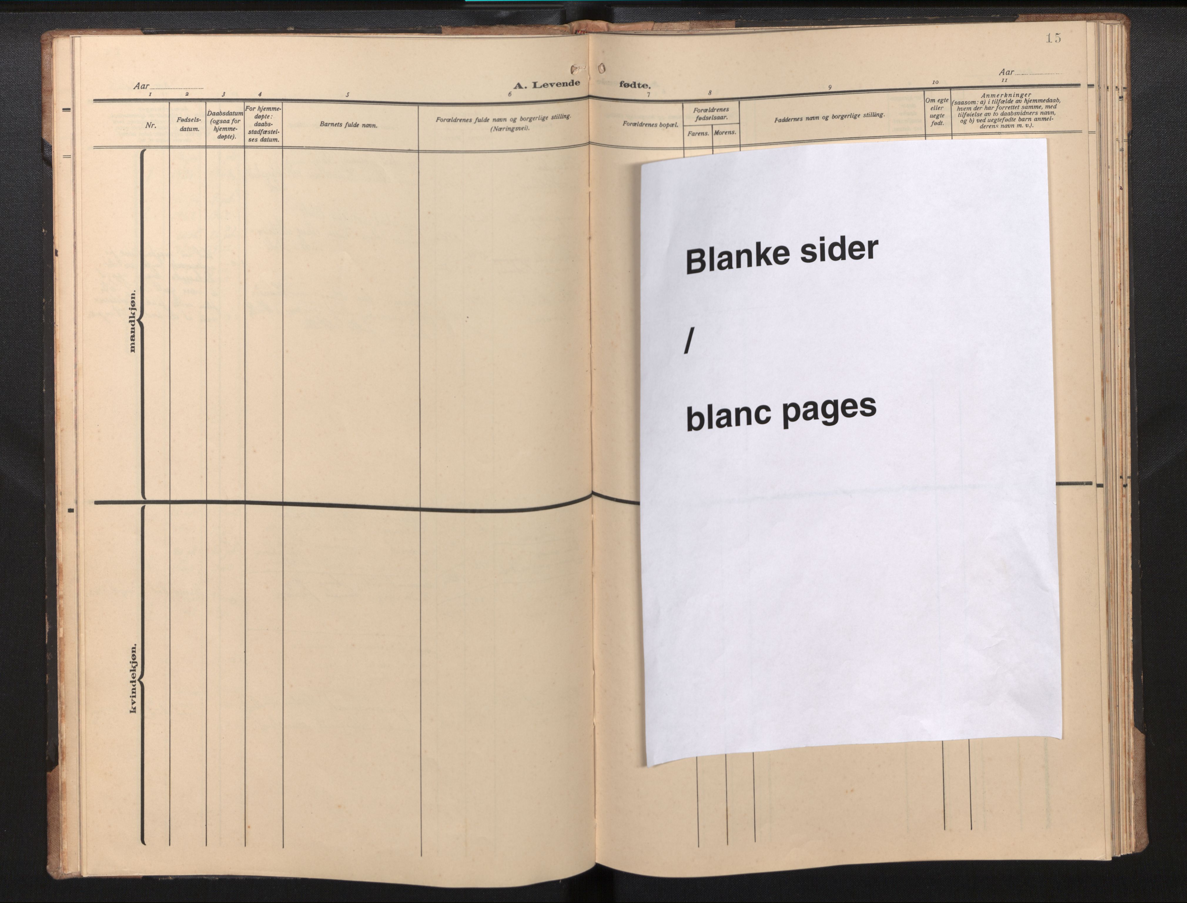 Den norske sjømannsmisjon i utlandet/Curacao, AV/SAB-SAB/PA-0121/H/Ha/L0001: Ministerialbok nr. A 1, 1936-1963, s. 14b-15a