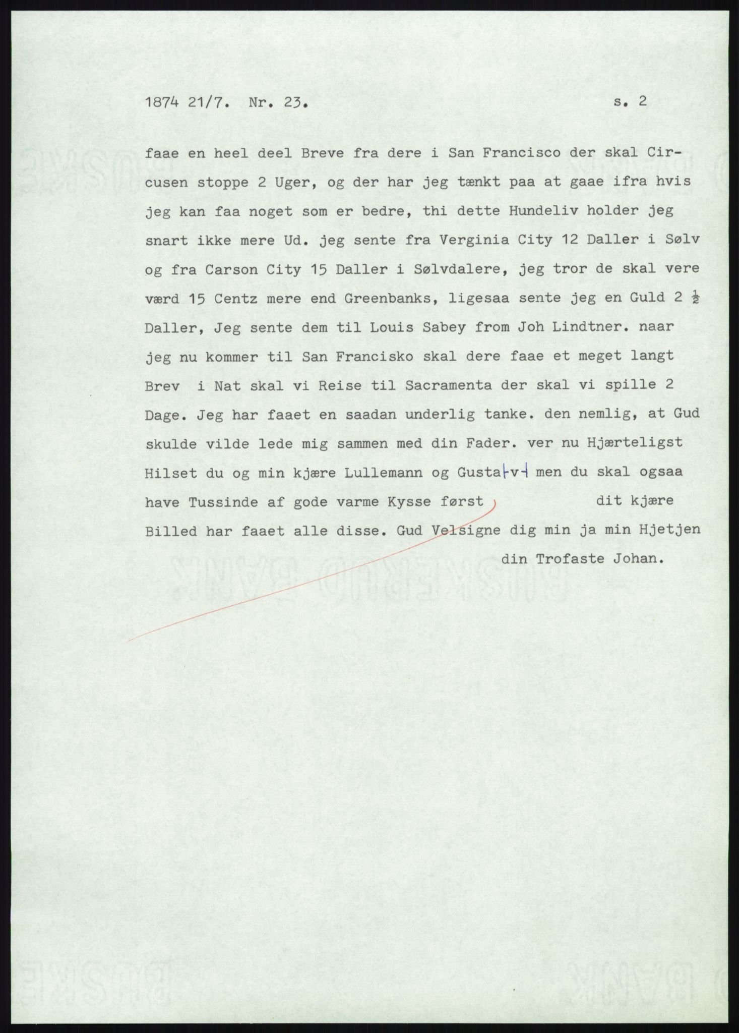 Samlinger til kildeutgivelse, Amerikabrevene, AV/RA-EA-4057/F/L0008: Innlån fra Hedmark: Gamkind - Semmingsen, 1838-1914, s. 245