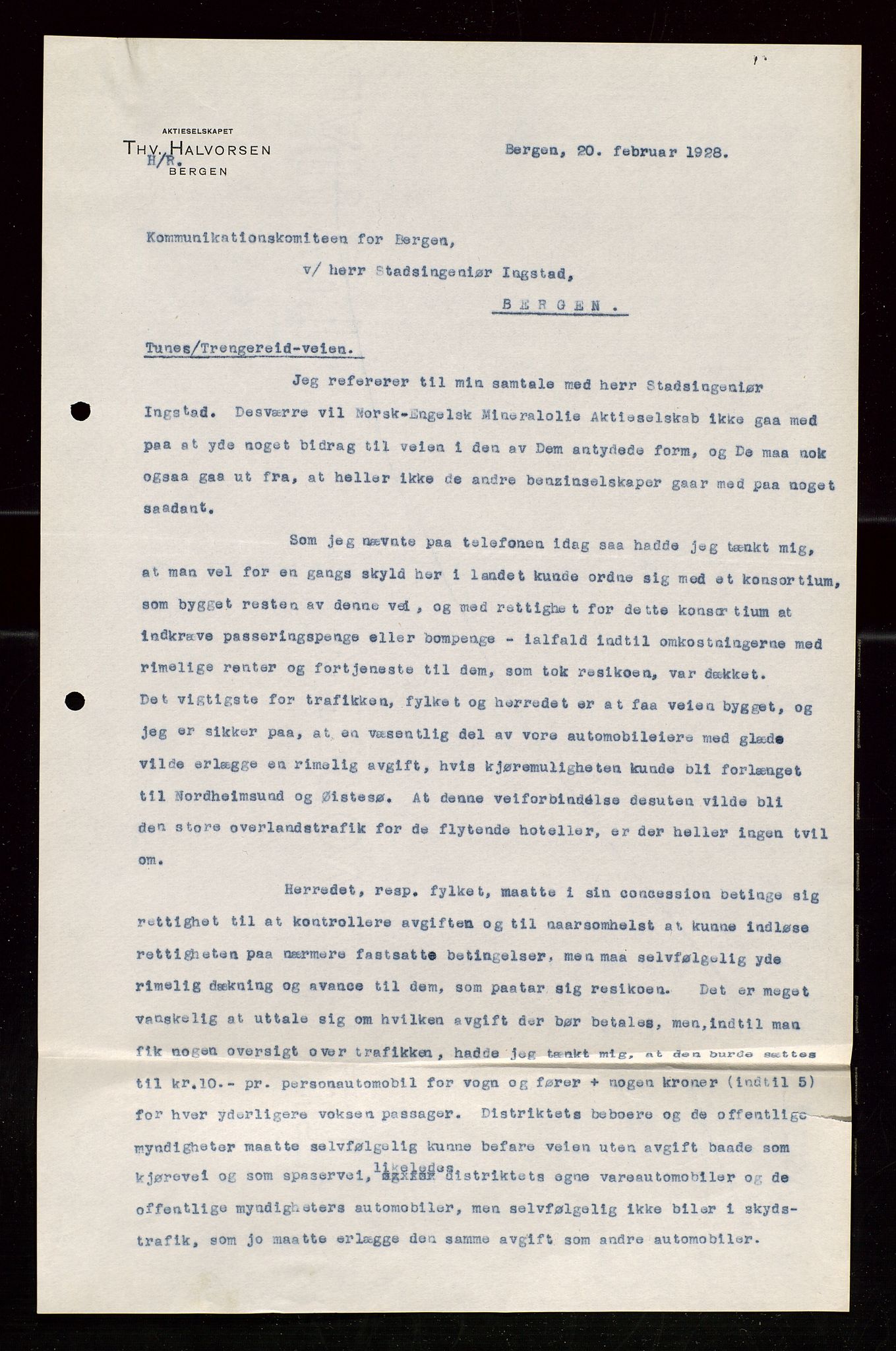 Pa 1521 - A/S Norske Shell, AV/SAST-A-101915/E/Ea/Eaa/L0015: Sjefskorrespondanse, 1928-1929, s. 104