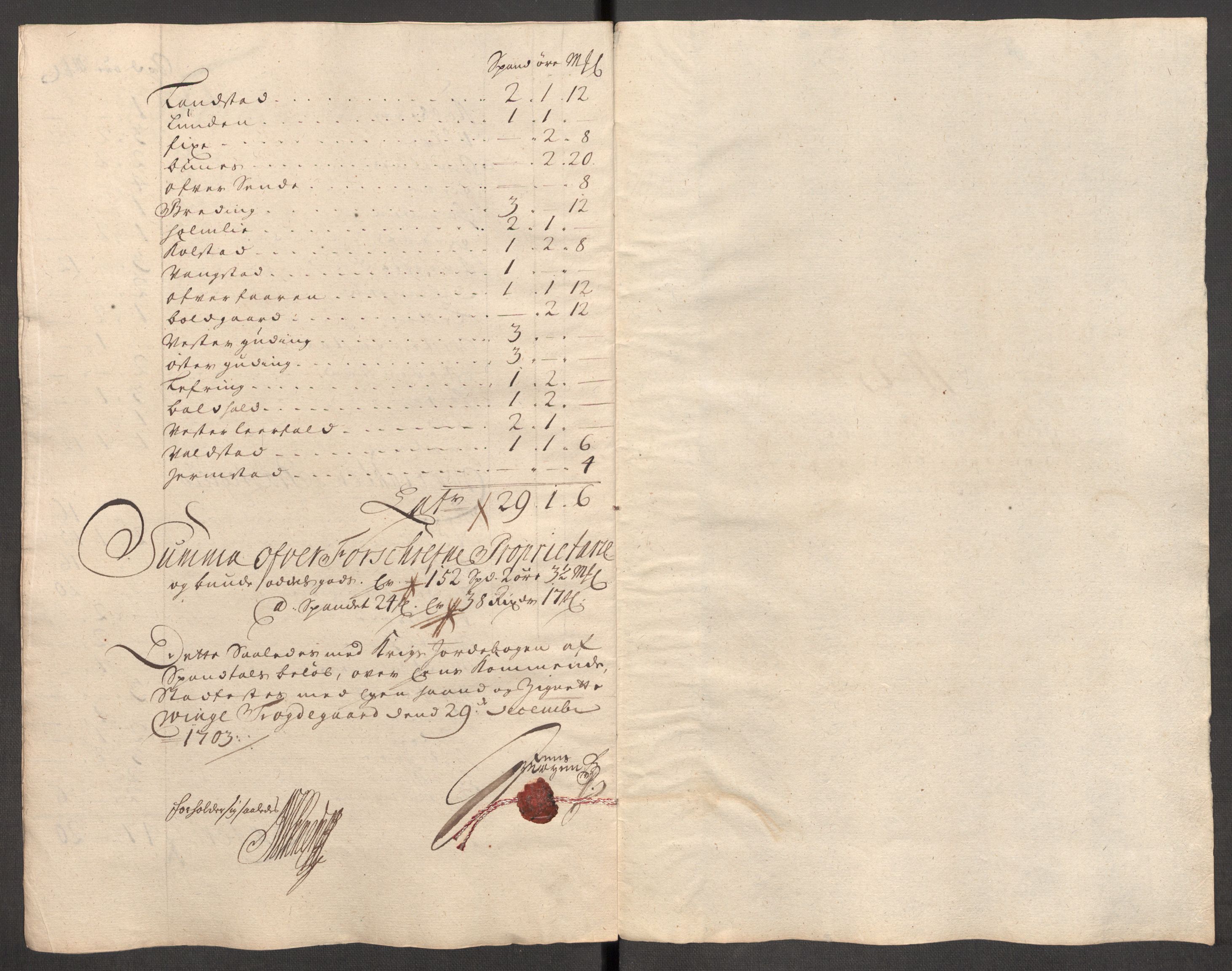 Rentekammeret inntil 1814, Reviderte regnskaper, Fogderegnskap, RA/EA-4092/R62/L4194: Fogderegnskap Stjørdal og Verdal, 1703, s. 256
