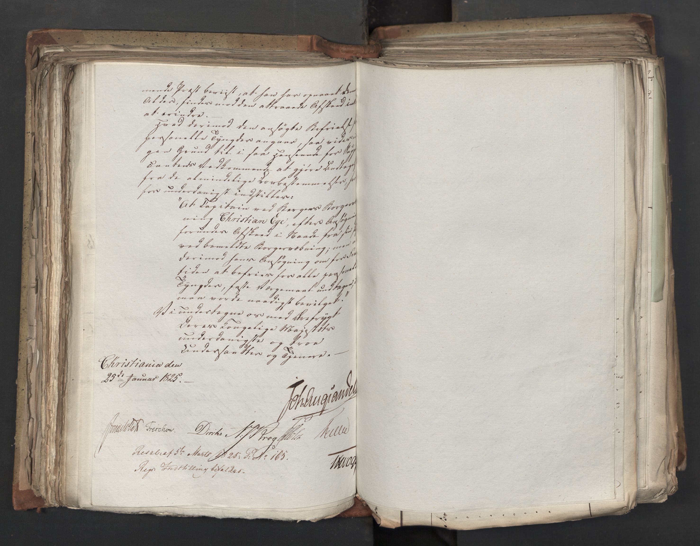 Statsrådsavdelingen i Stockholm, AV/RA-S-1003/D/Da/L0041: Regjeringsinnstillinger nr. 2204-2466, 1825, s. 219