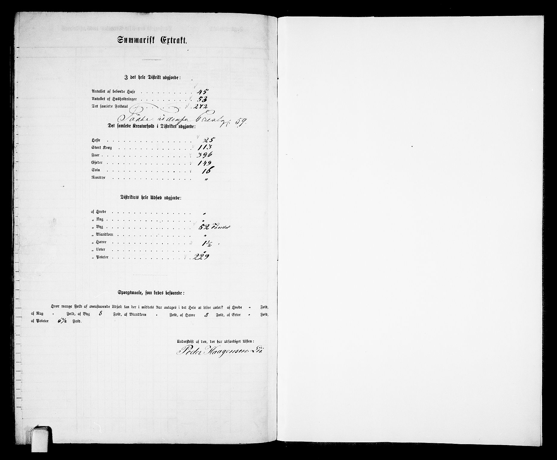 RA, Folketelling 1865 for 0831P Moland prestegjeld, 1865, s. 97