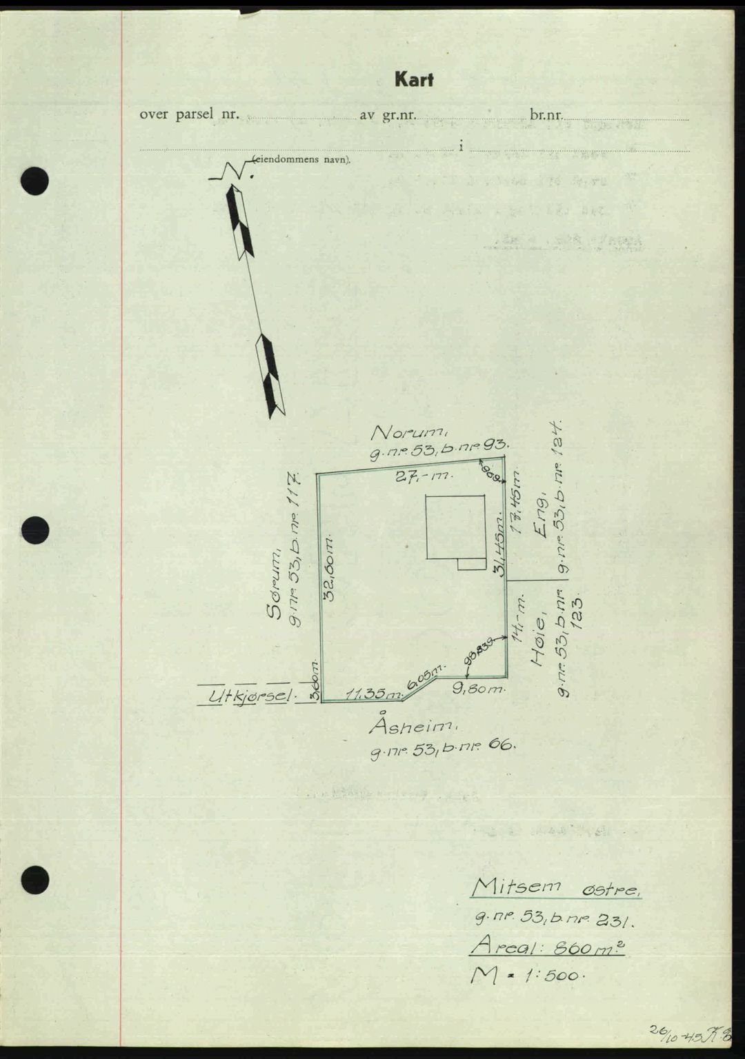 Rakkestad sorenskriveri, AV/SAO-A-10686/G/Gb/Gba/Gbab/L0012a: Pantebok nr. A12 I, 1945-1946, Dagboknr: 160/1946