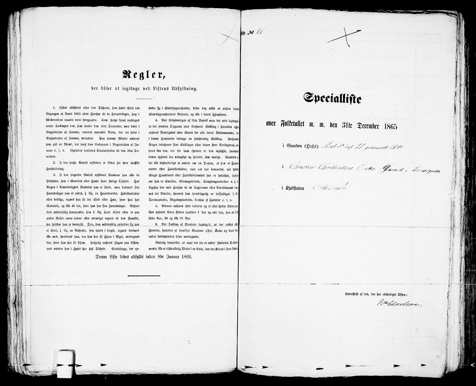 RA, Folketelling 1865 for 0901B Risør prestegjeld, Risør kjøpstad, 1865, s. 139